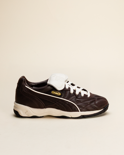 Puma Puma King Indoor - Dark Chocolat/Warm White
