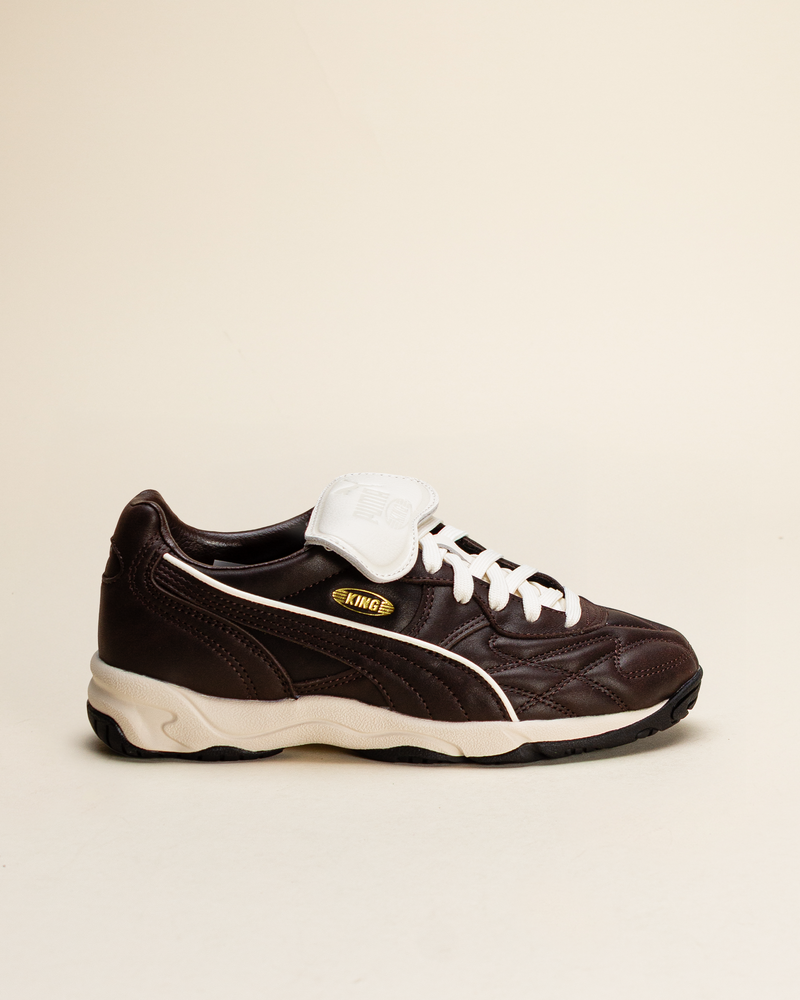 Puma Puma King Indoor - Dark Chocolat/Warm White