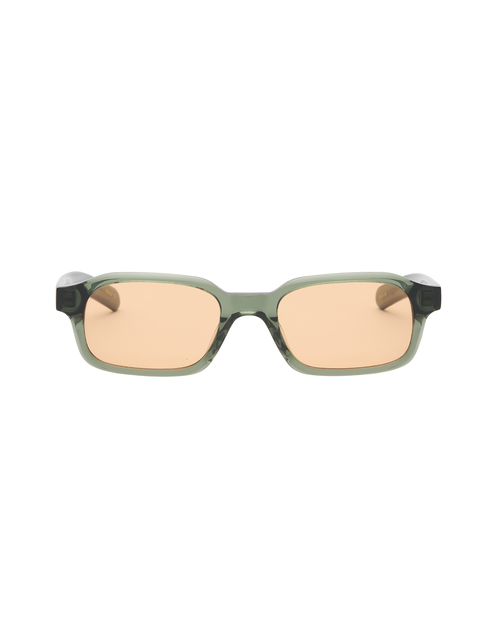 Flatlist Flatlist 'Hanky' - Crystal Duck Green/Faded Orange Lens