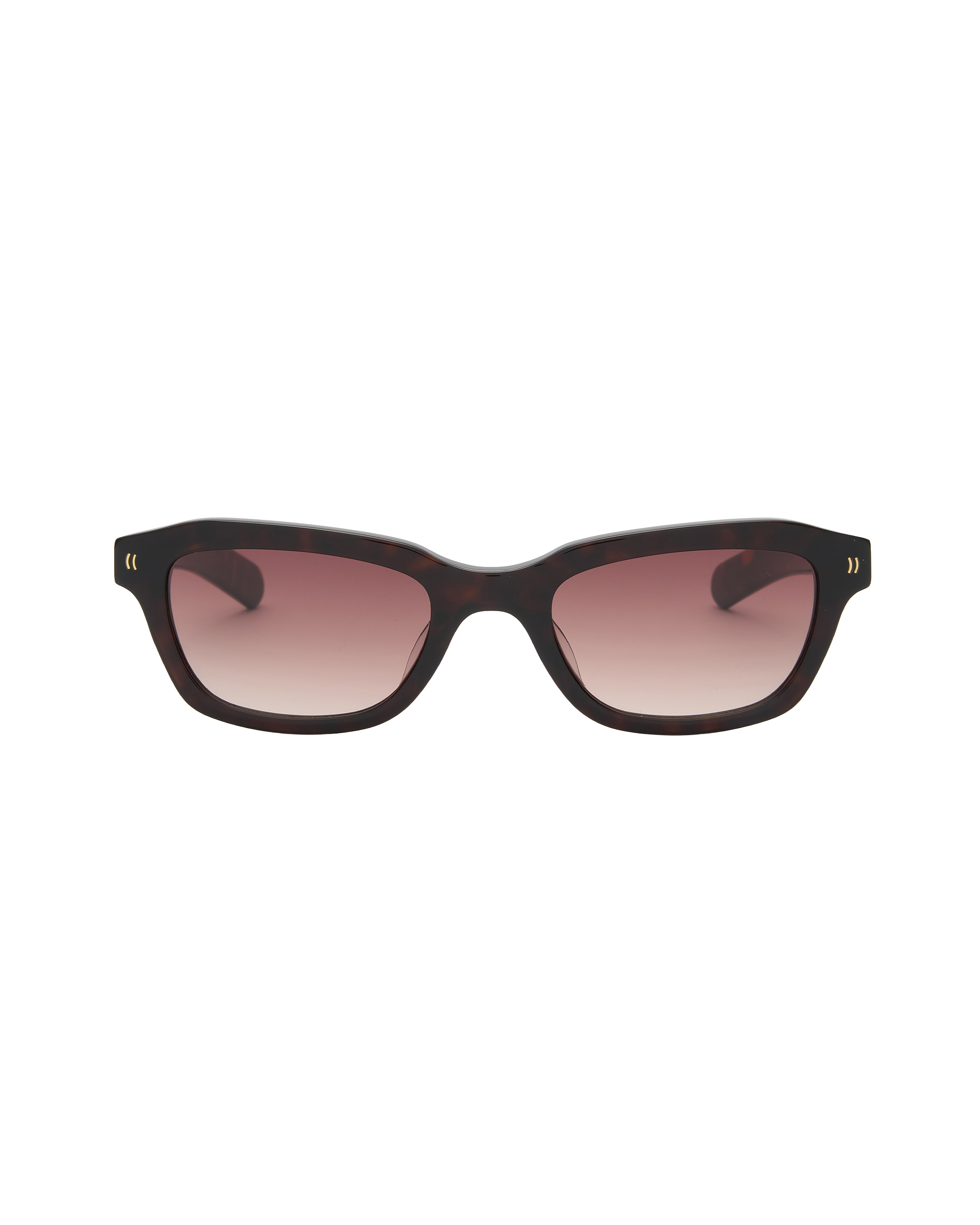 Flatlist 'Clint' - Dark Tortoise/Brown Gradient Lens