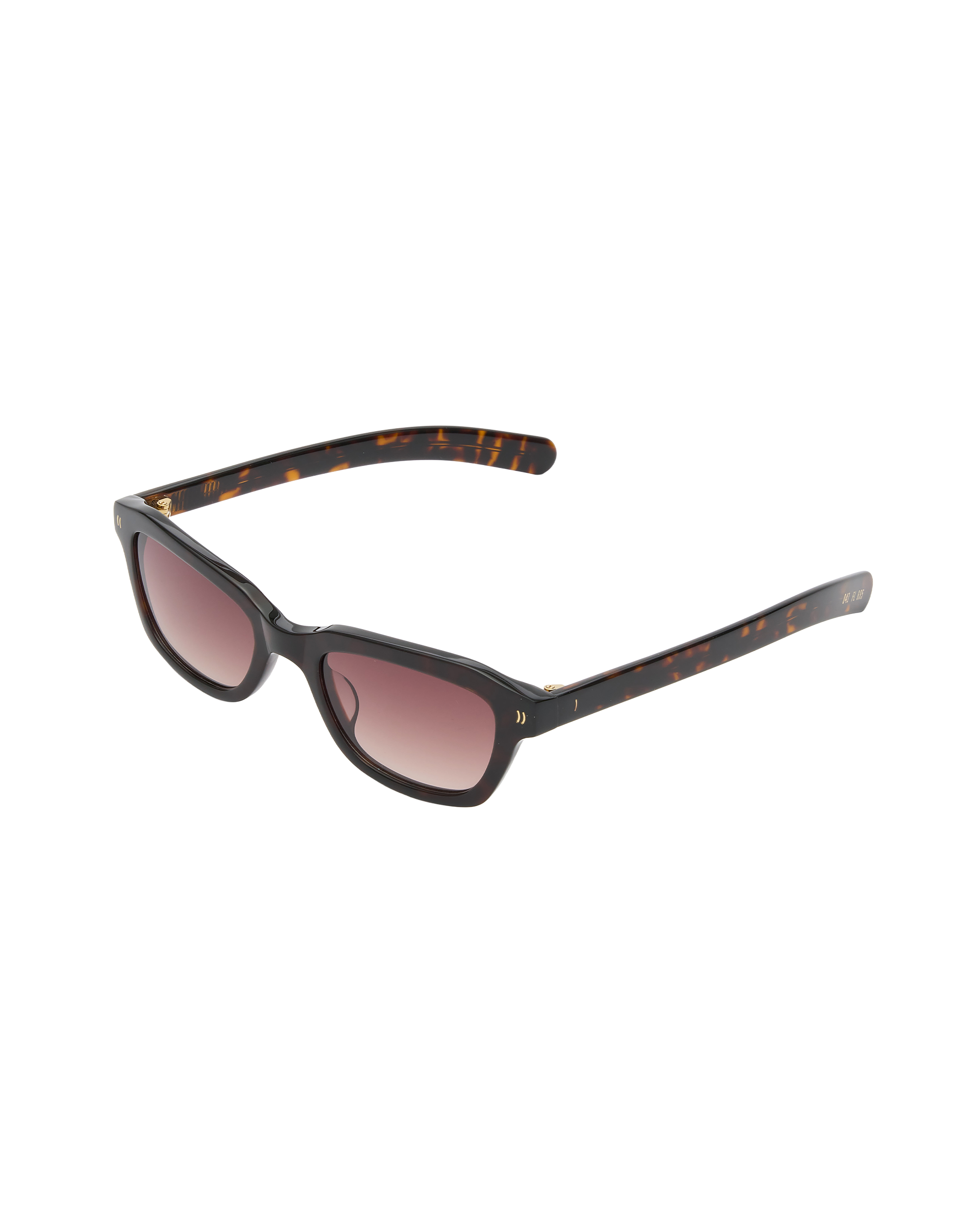 Flatlist 'Clint' - Dark Tortoise/Brown Gradient Lens