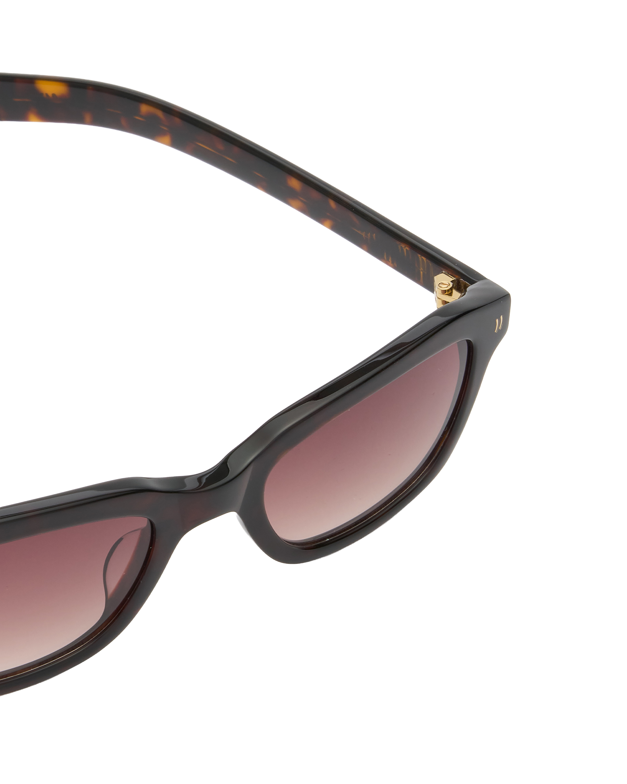 Flatlist 'Clint' - Dark Tortoise/Brown Gradient Lens