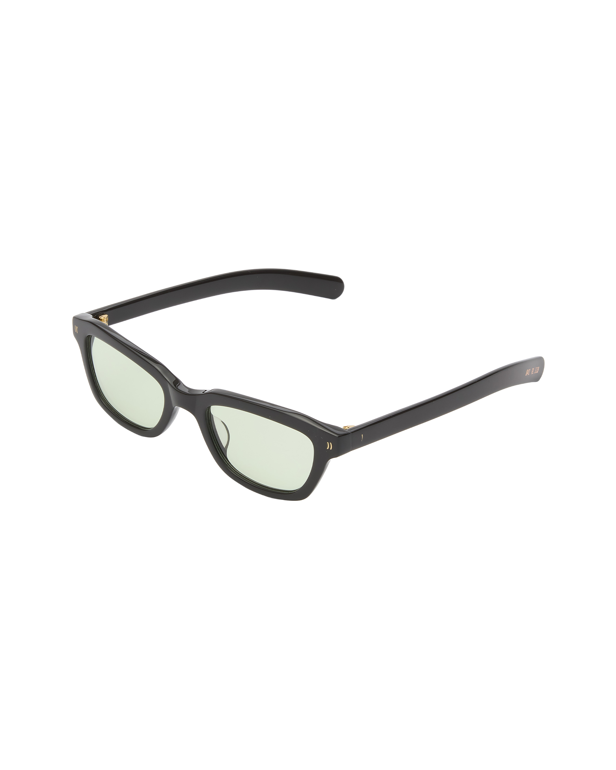 Flatlist 'Clint' - Solid Brown/Chill Out Green Lens