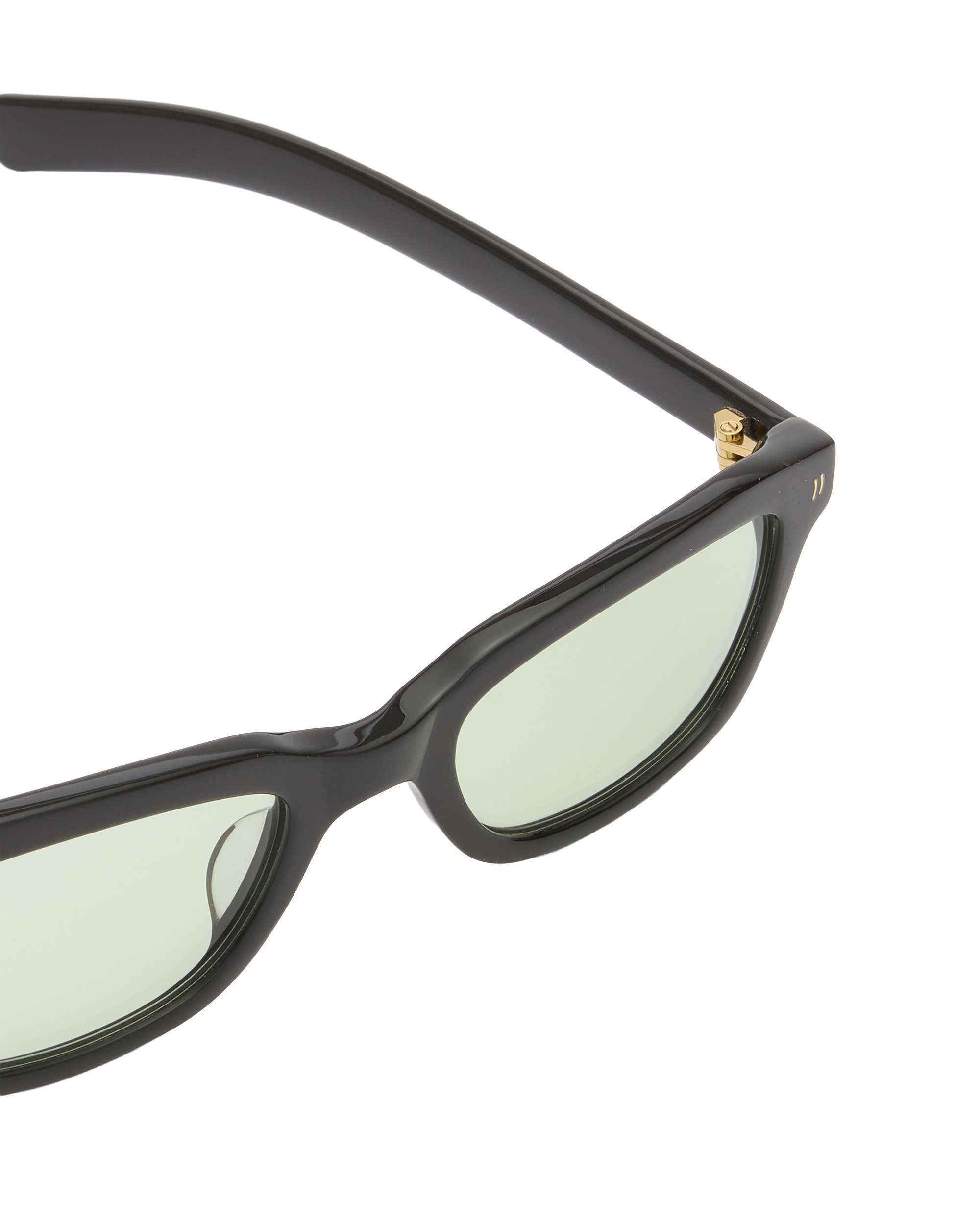 Flatlist 'Clint' - Solid Brown/Chill Out Green Lens