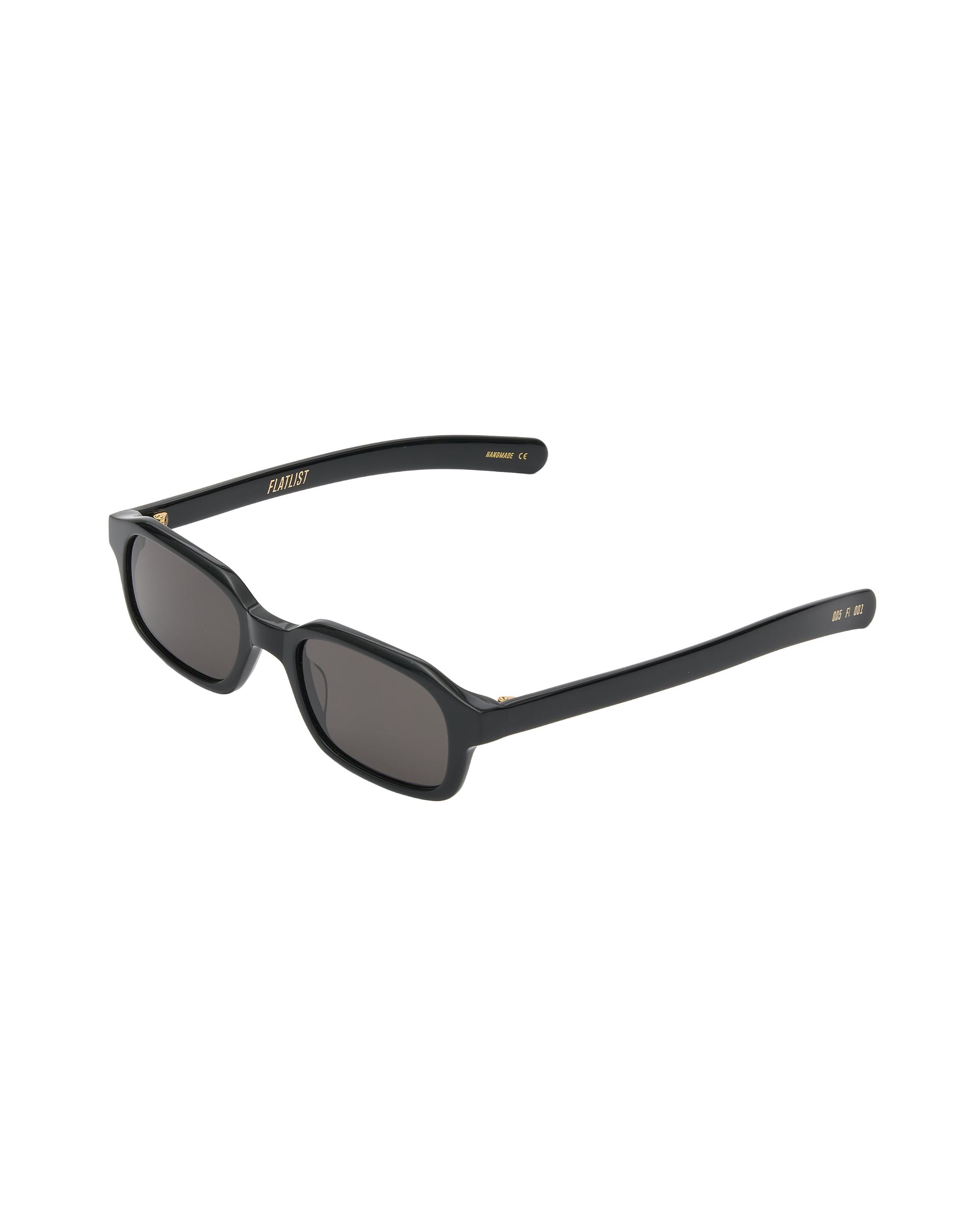 Flatlist 'Hanky' - Solid Black/Solid Black Lens