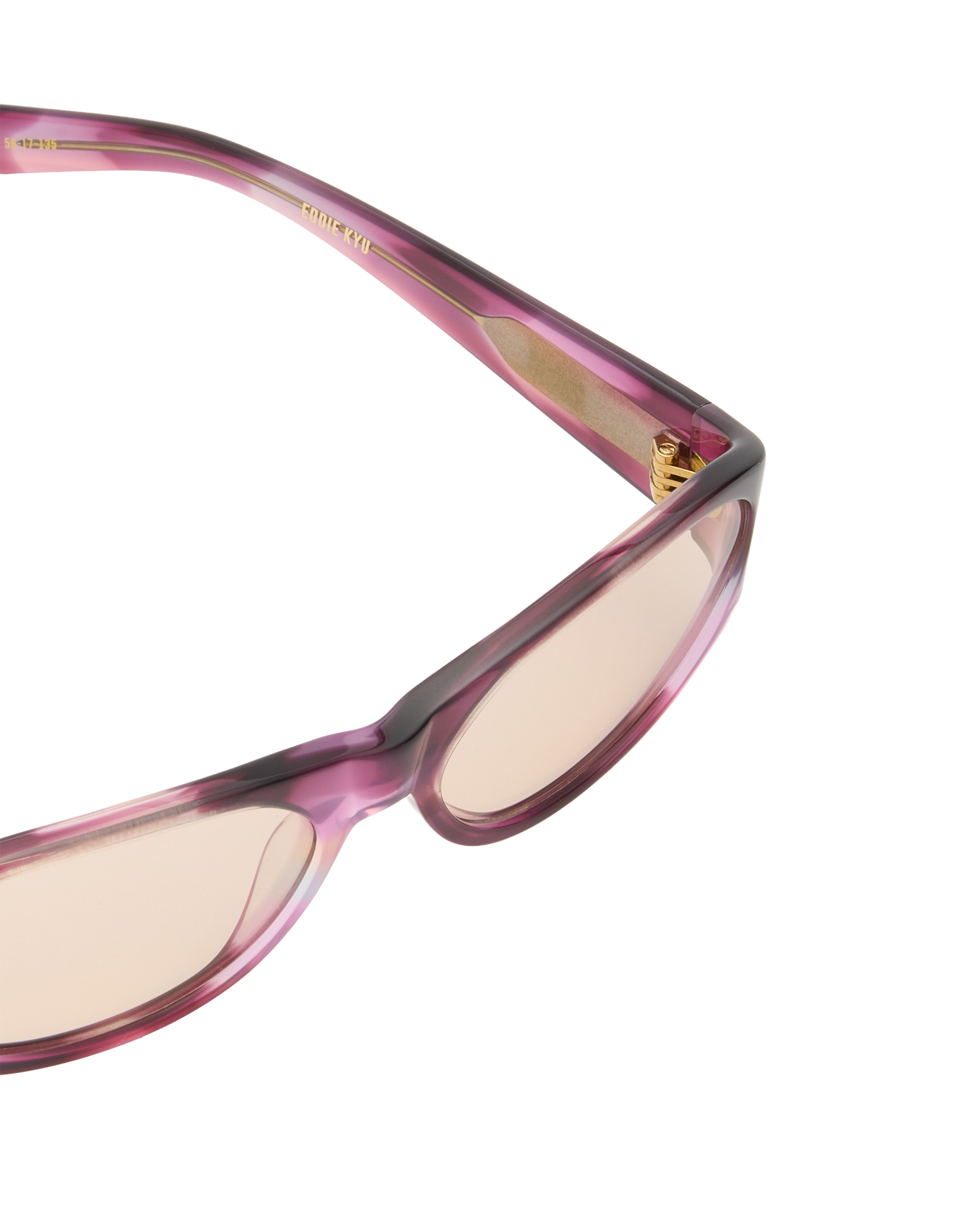 Flatlist 'Eddie Kyu' - Fantasy Pink /Peach Lens blue Light Lens