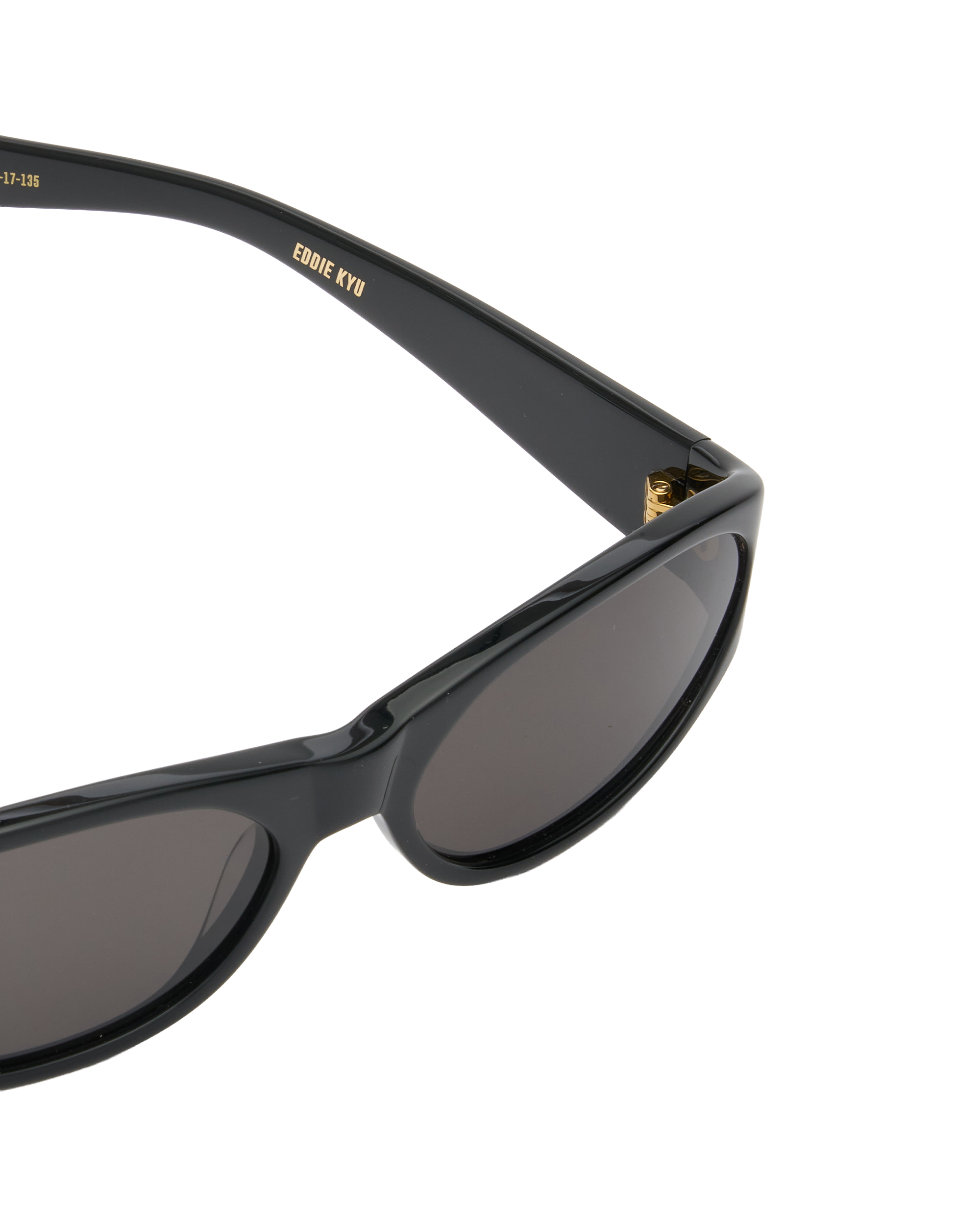 Flatlist 'Eddie Kyu' - Solid Black/Solid Black Lens