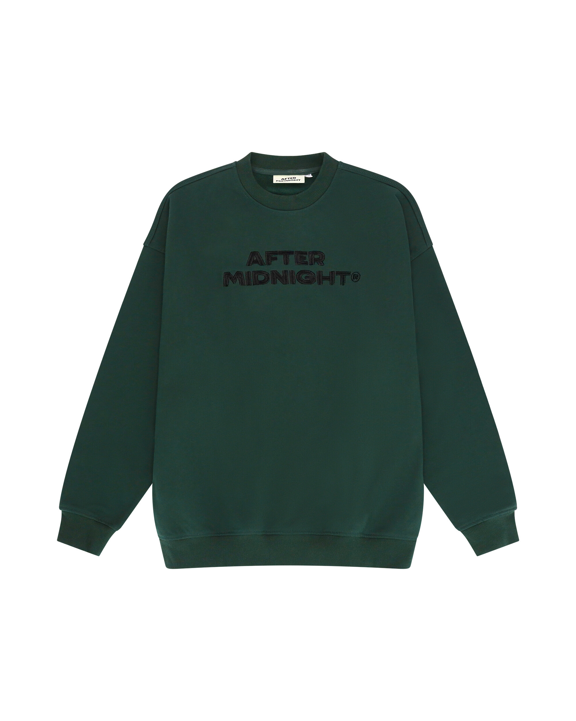 AFTER MIDNIGHT Crewneck Midnight Green