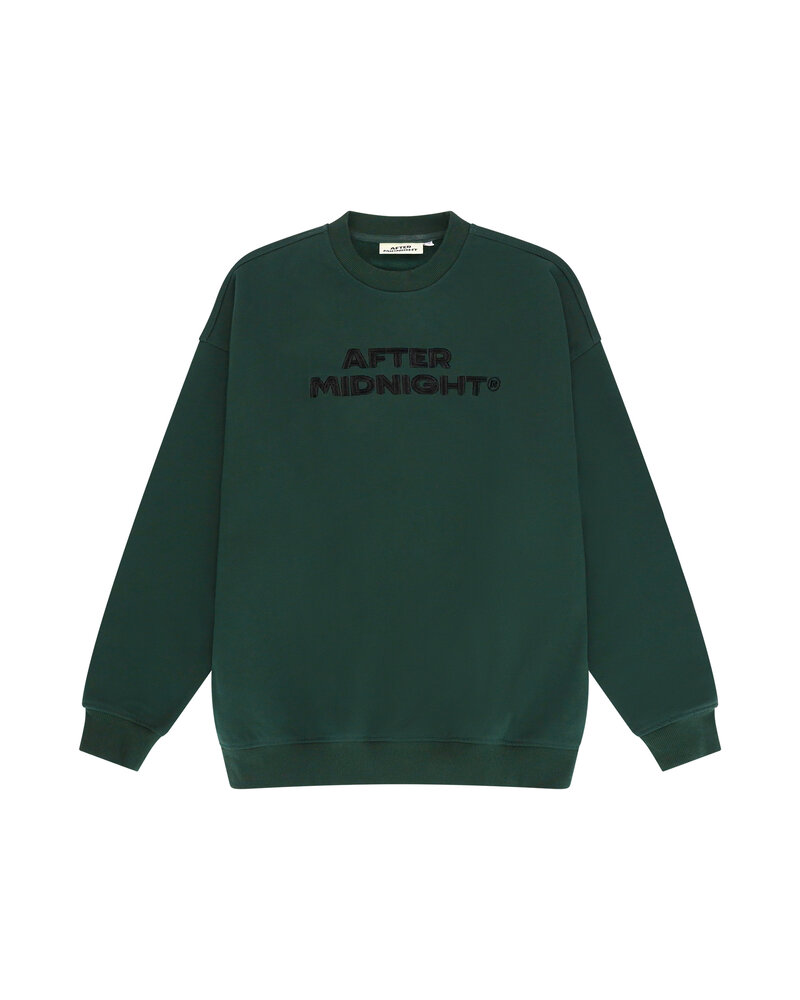 AFTER MIDNIGHT AFTER MIDNIGHT Crewneck Midnight Green
