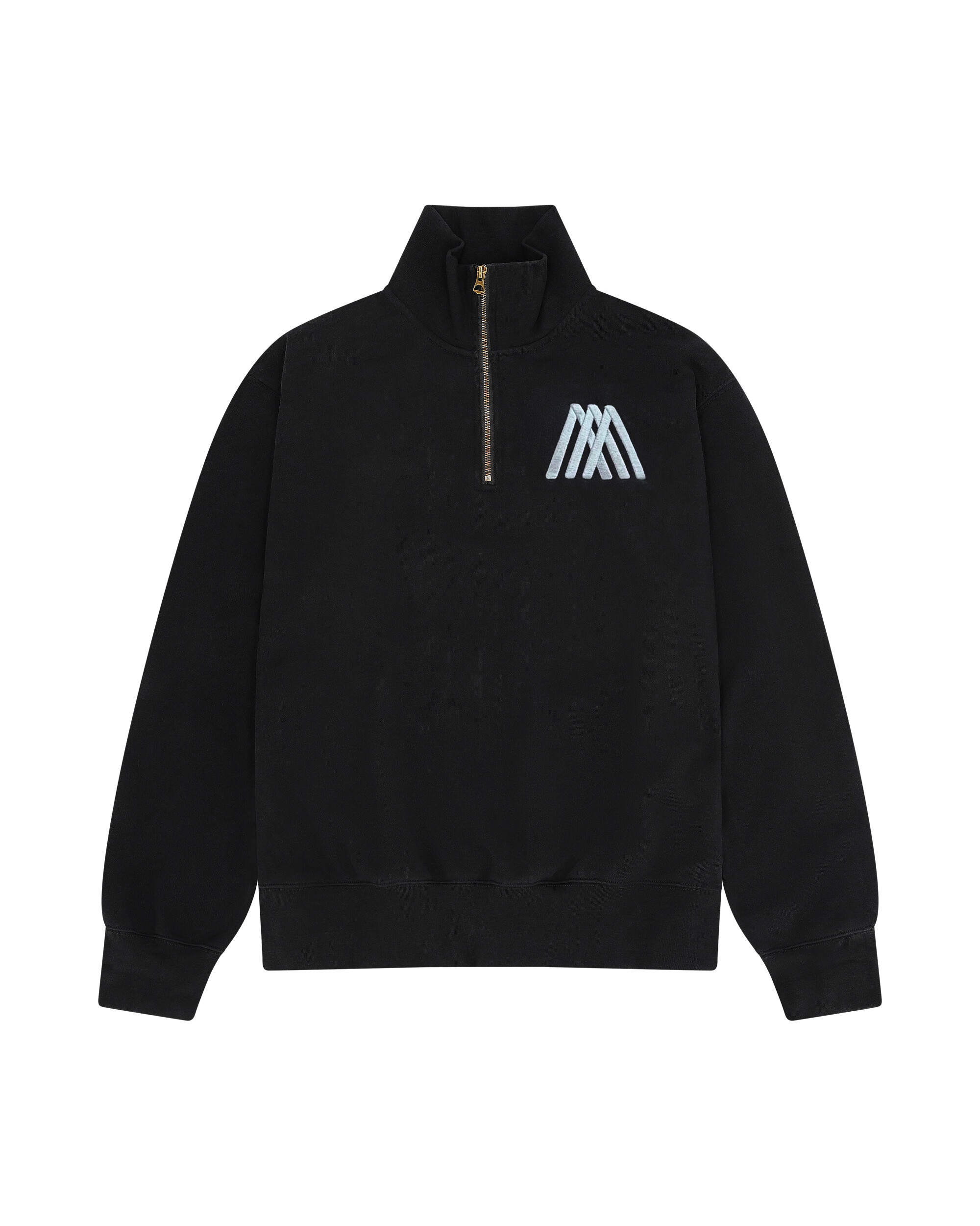 AFTER MIDNIGHT Halfzipper Black