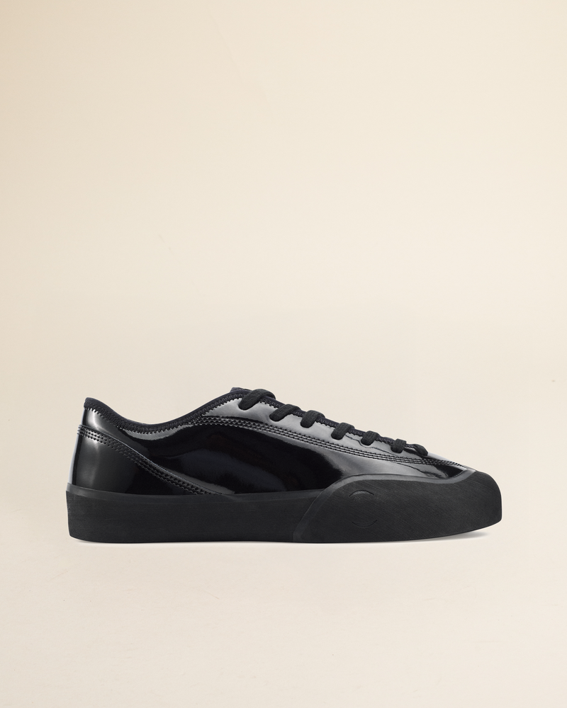 Village PM Village 1.30 PM Synth Leather - Gloss Black/Natural Black