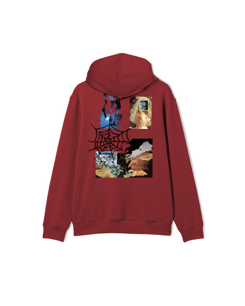 Poetic Collective Poetic Collective Bride Collage hoodie Red