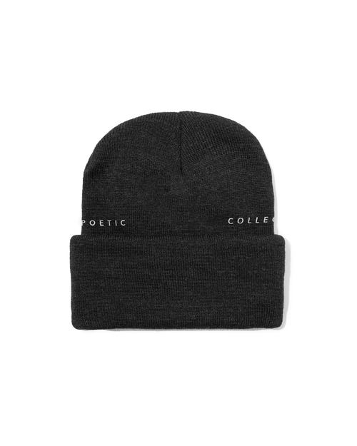 Poetic Collective Poetic Collective Double Beanie Black