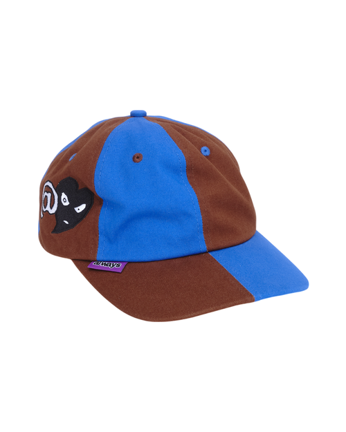 always Always mixed 6 panel hat (burgendy/blue)