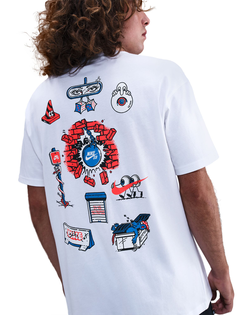Nike Nike SB Max90 T-shirt White