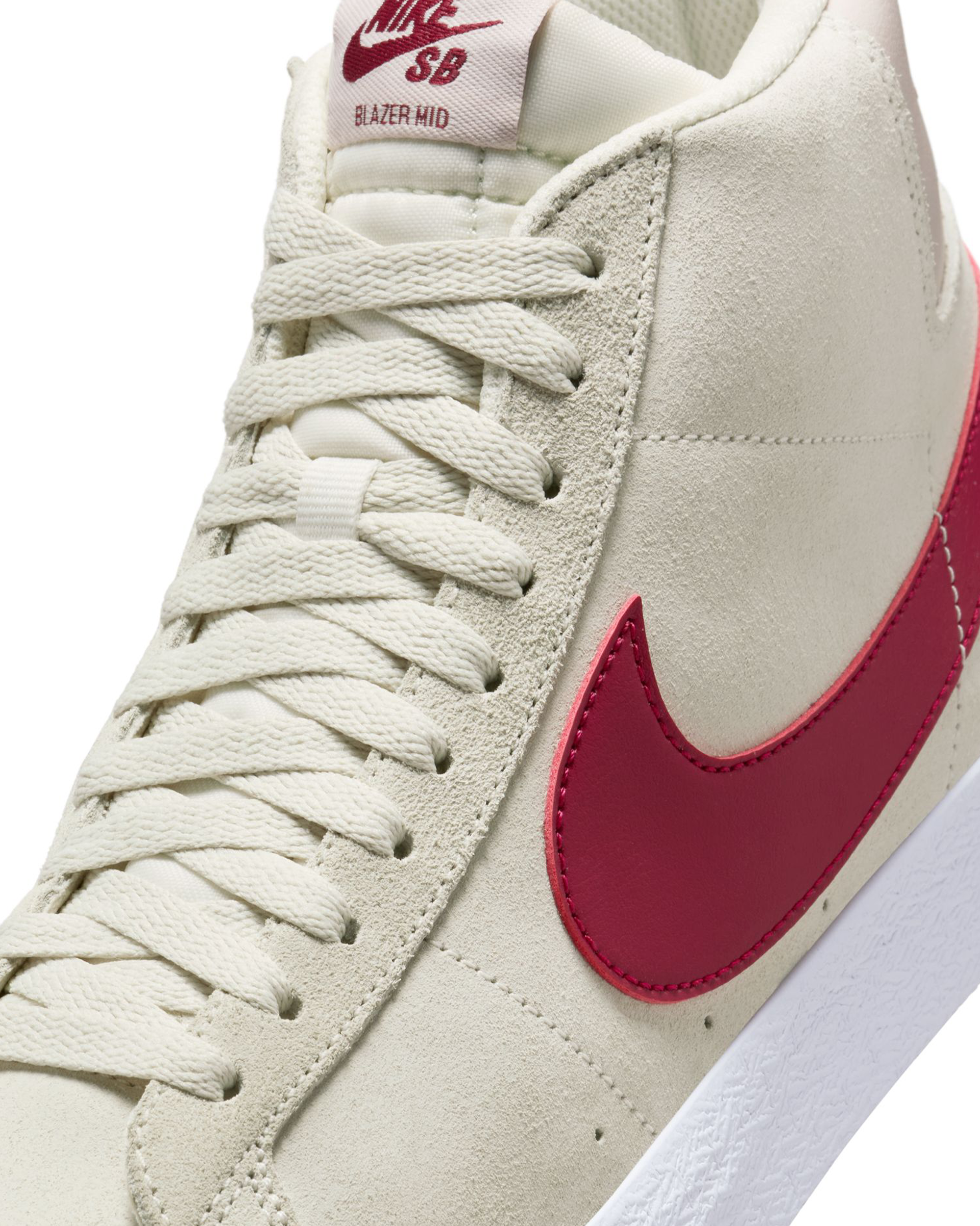 Nike SB Zoom Blazer MId Pale Ivory/Noble Red Slt Red White