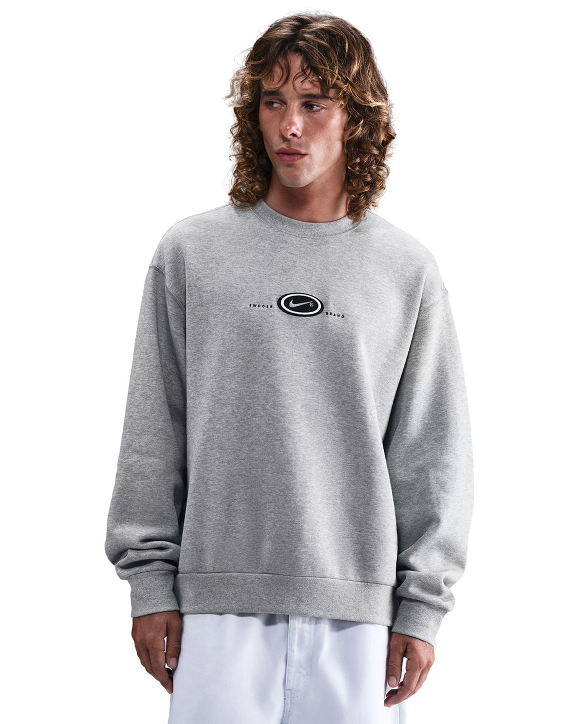 Nike SB Crewneck Fleece Koston Grey  Heather