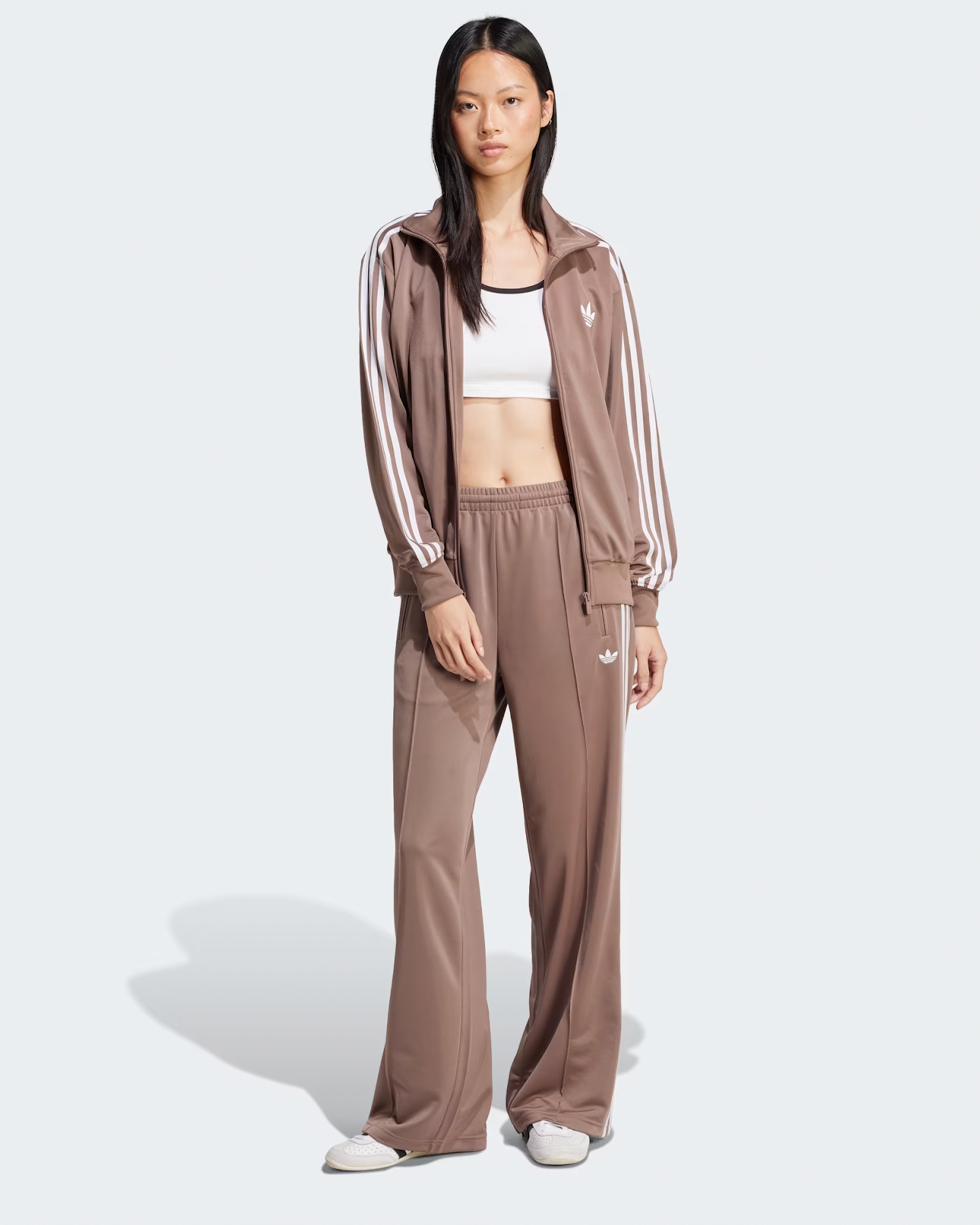 Adidas Firebird Loose Track pants - Trace Brown
