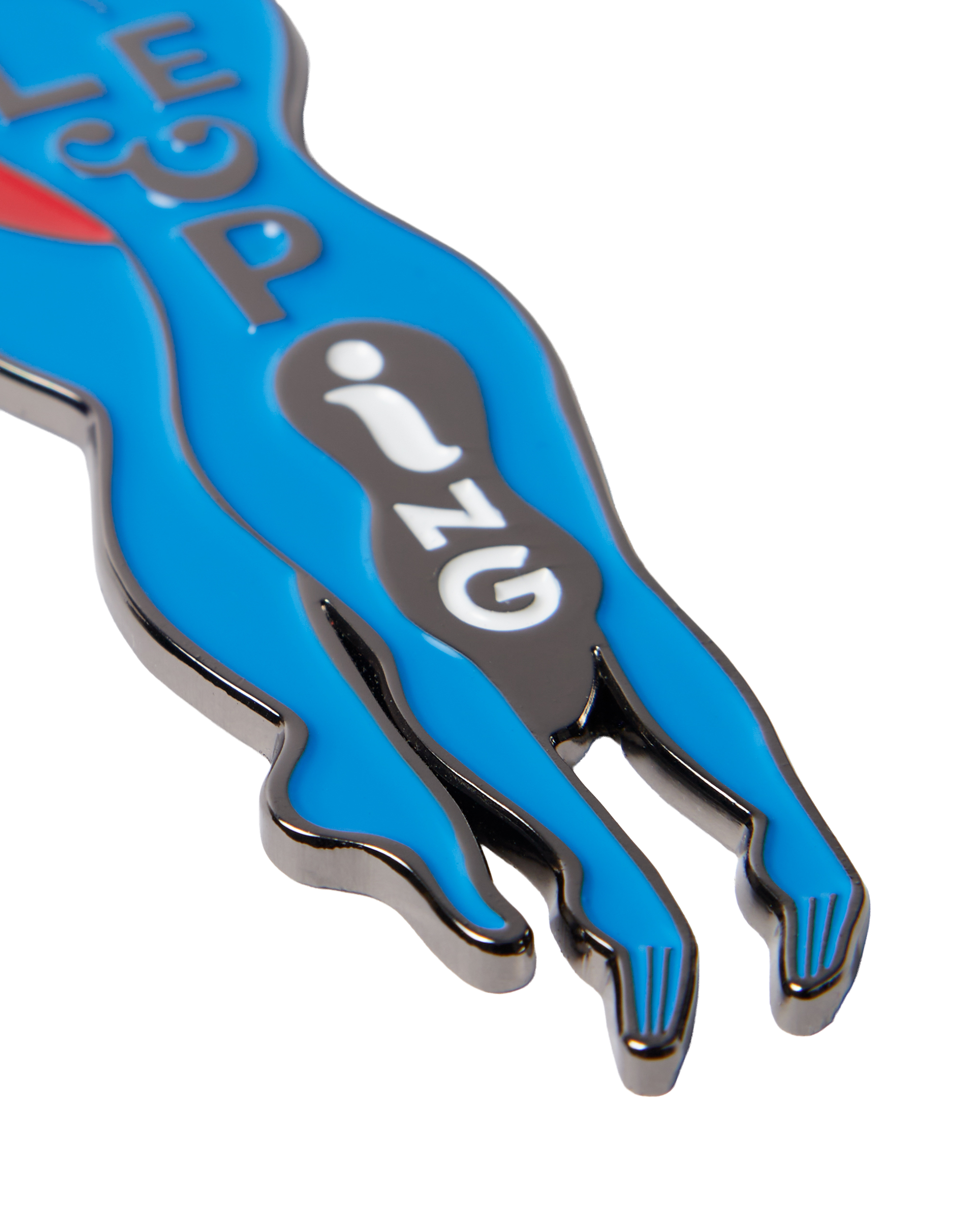 Parra Sleeping Keychain Blue