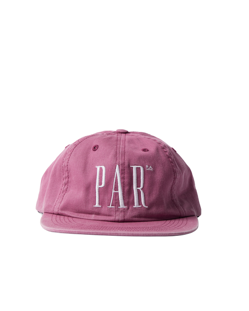 Parra Parra Store Logo 6 Panel Hat Berry One Size