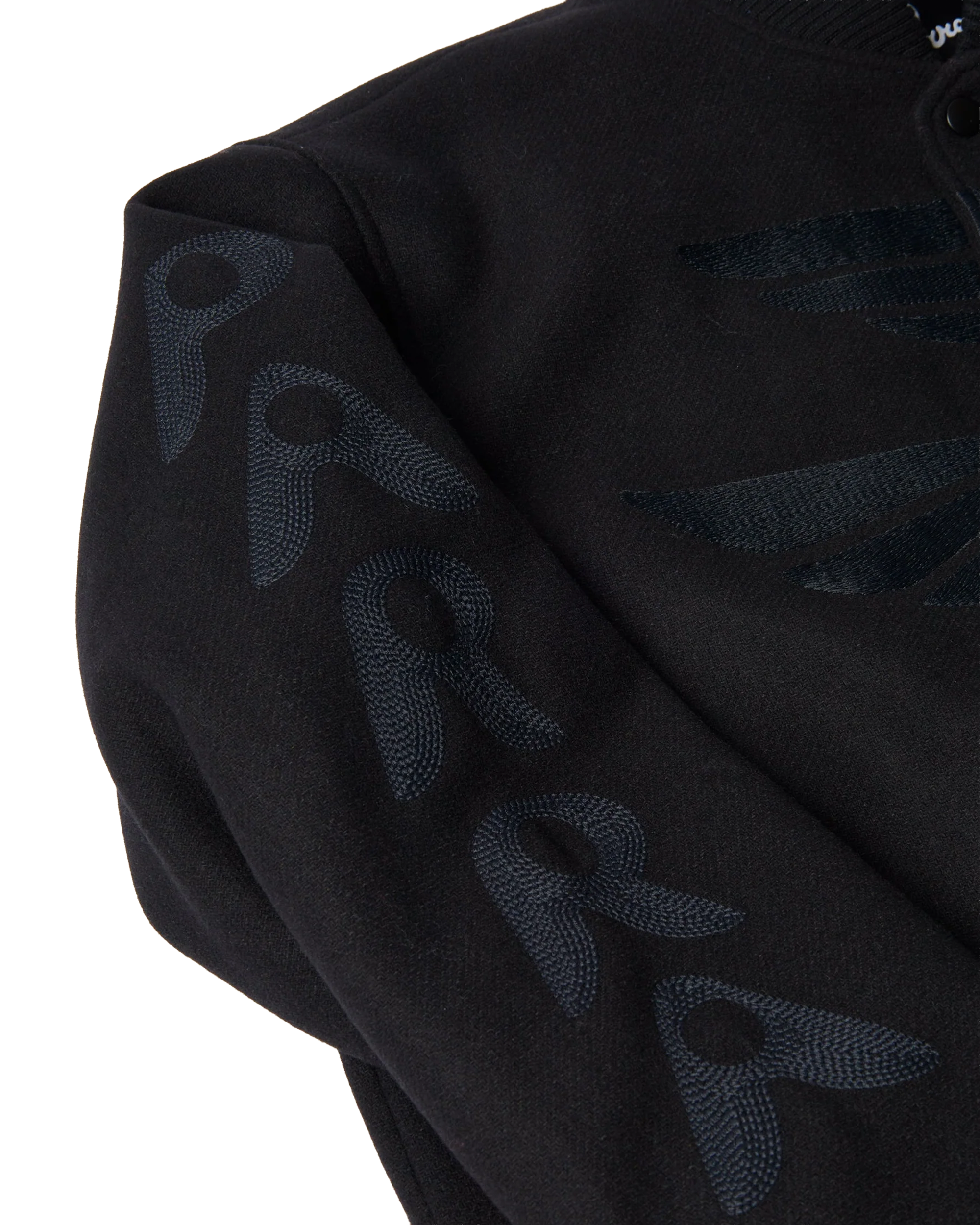 Parra Not Movie Varsity Jacket Black