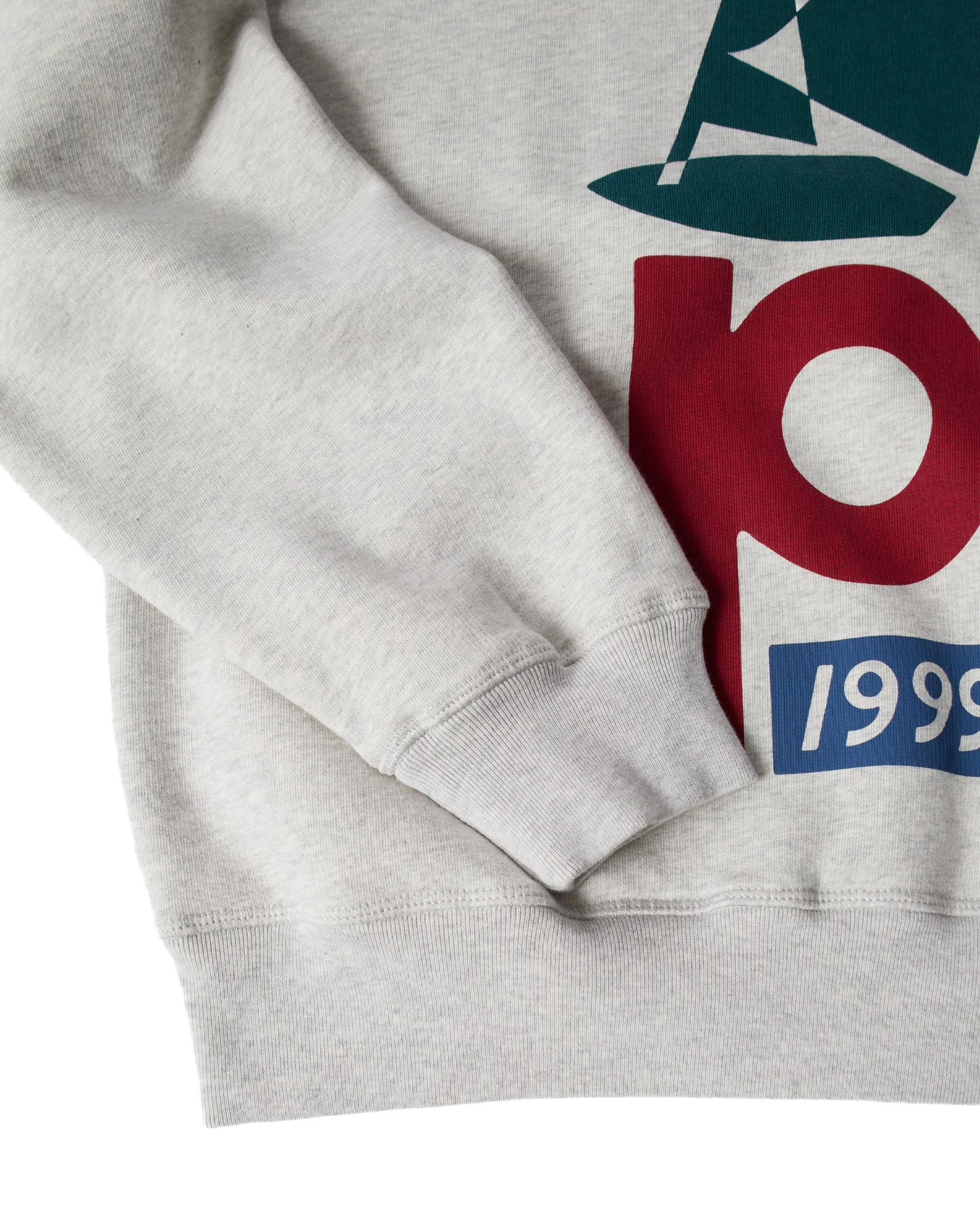 Parra Sail bike crew neck sweatshirt Heather grey