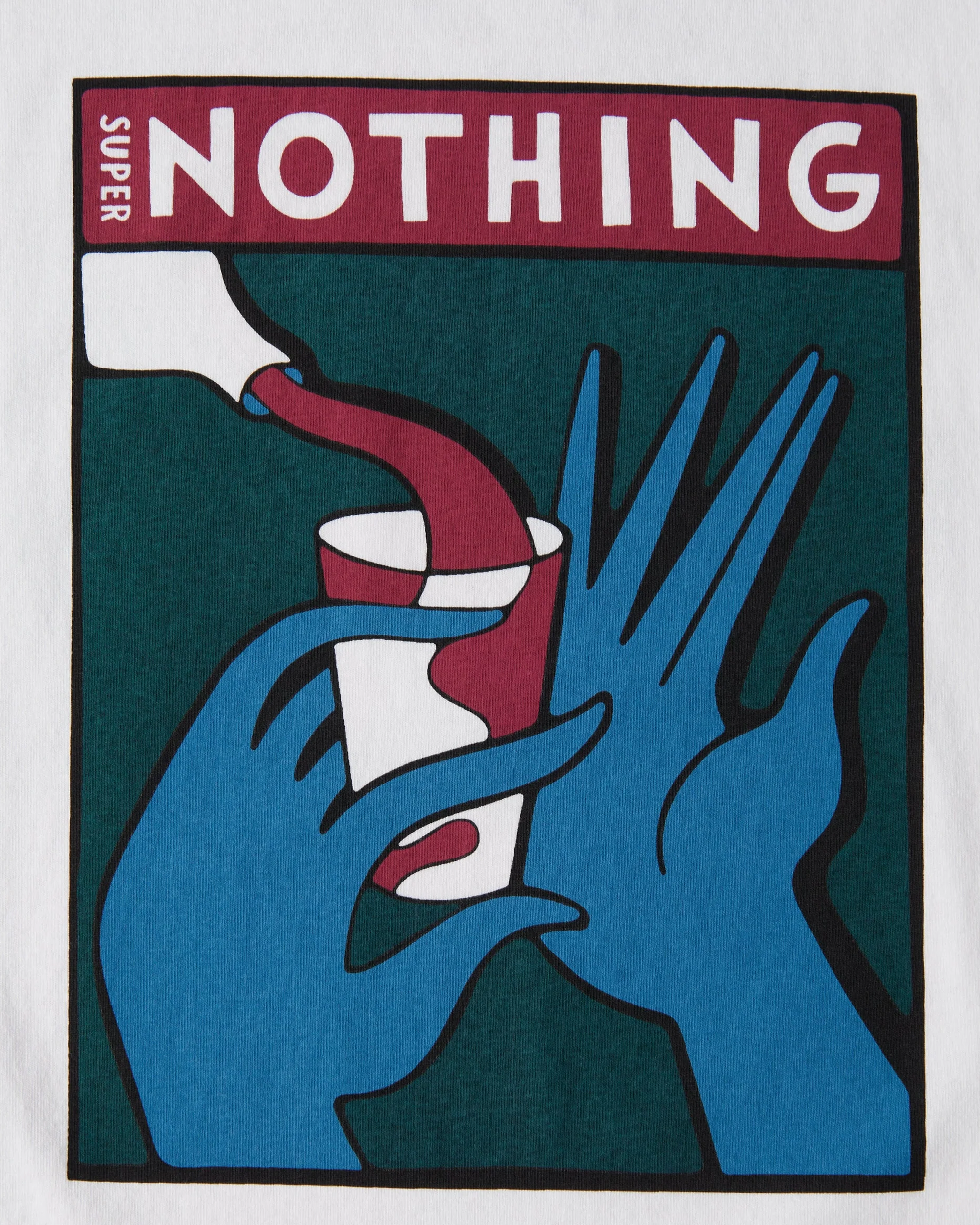 Parra Super nothing t-shirt White