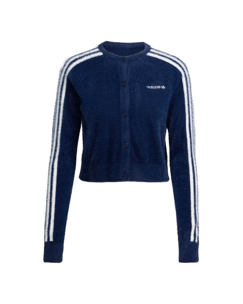Adidas Adidas Fluffy Knitted Vest Night Indigo