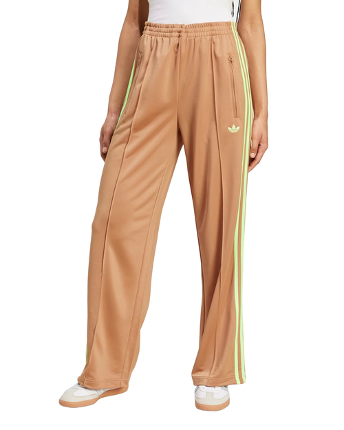 Adidas Adidas Firebird Loose Trackpants - Beige/Signal Green