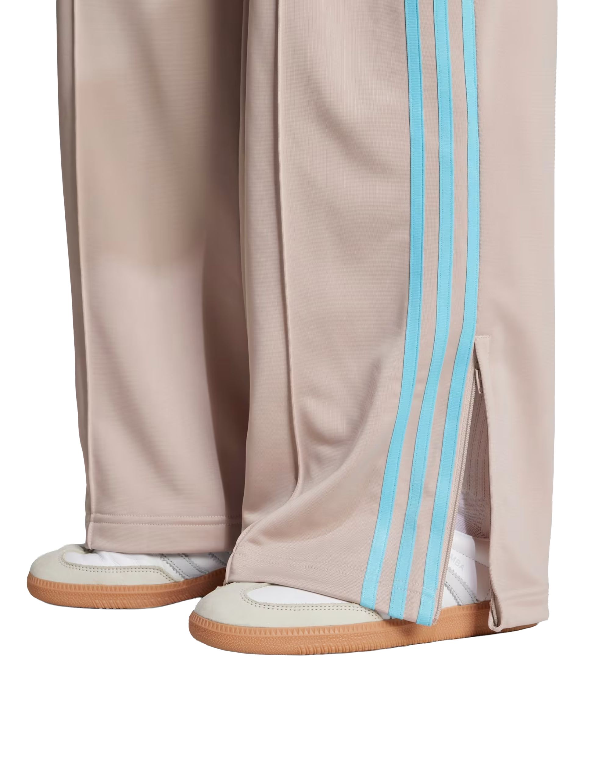 Adidas Firebird Loose Track pants - Wonder Taupe/Blue Glow
