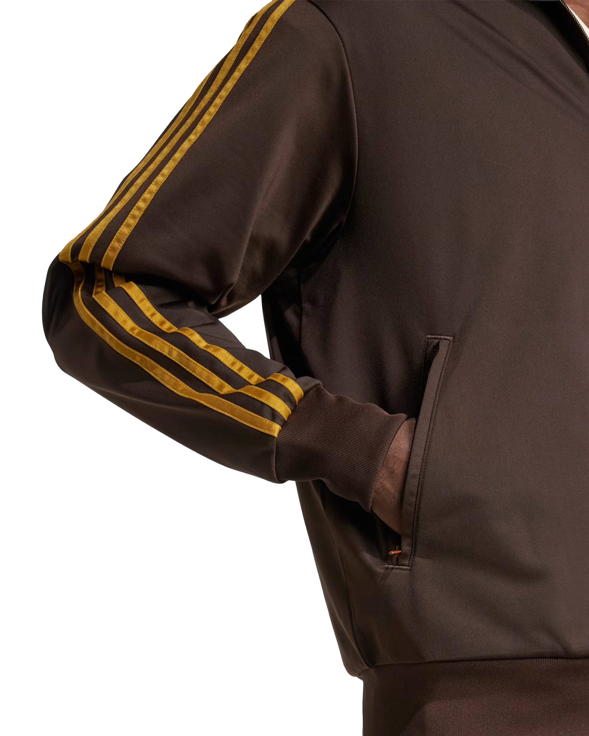 Adidas Firebird Track Top - Dark Borwn / Preloved Bronze