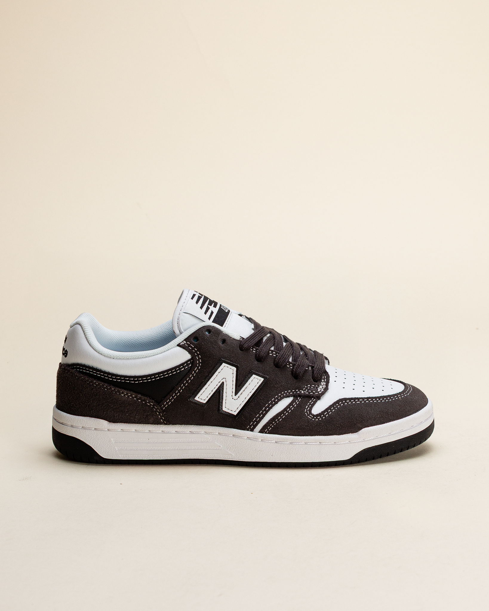 New Balance New Balance Numeric 480 Black Cement with White