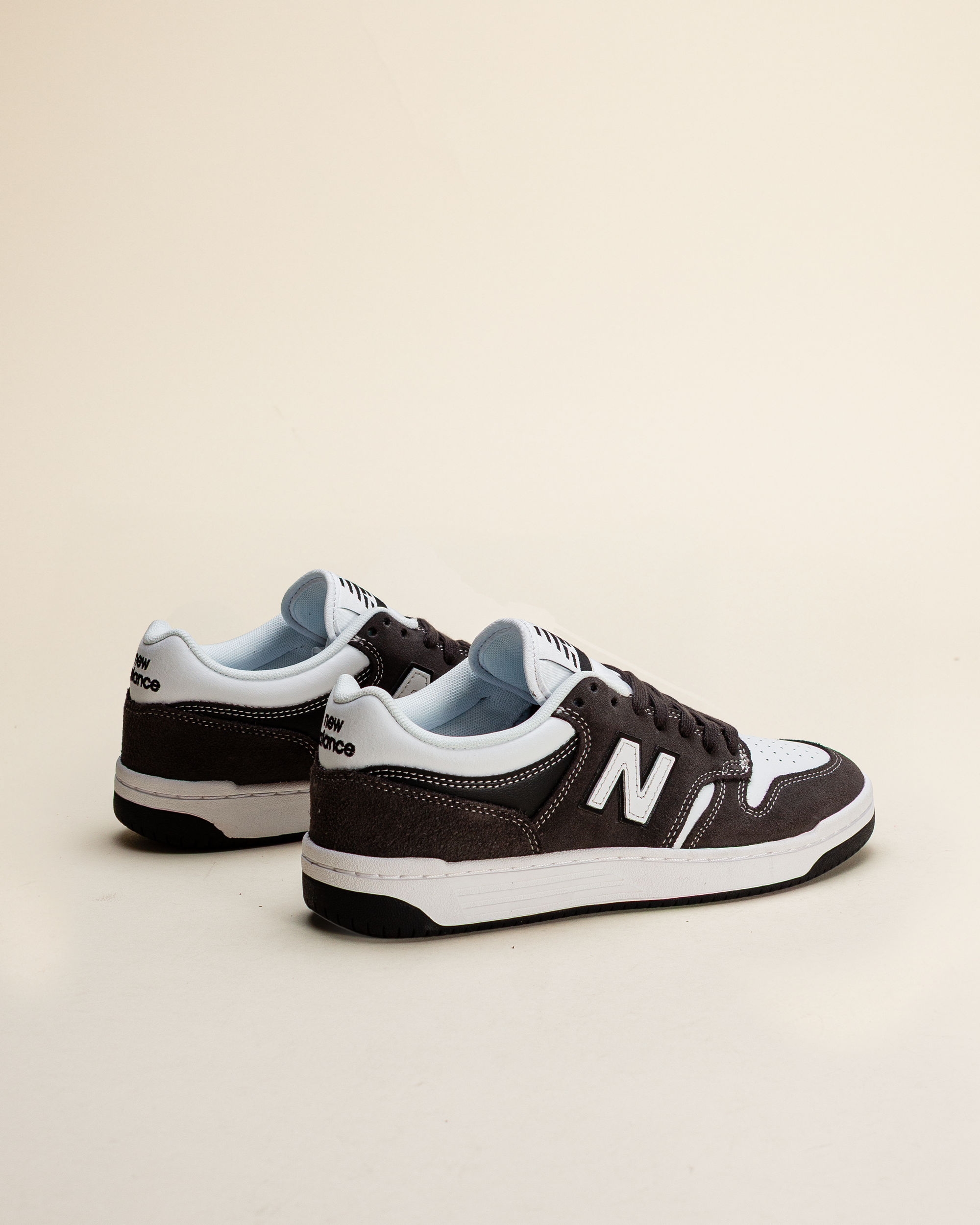 New Balance Numeric 480 Black Cement with White