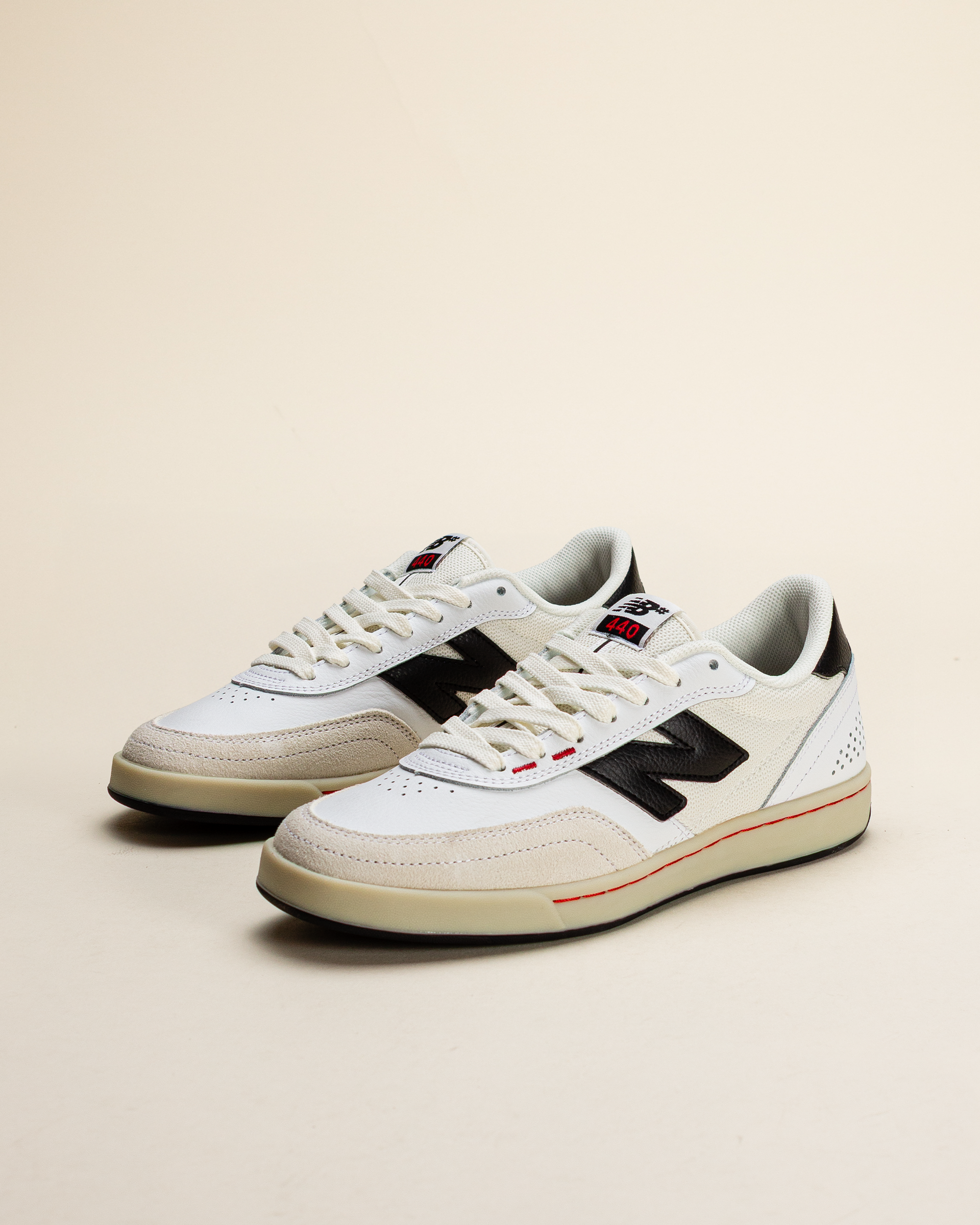 New Balance Numeric 440 V2 White With Black