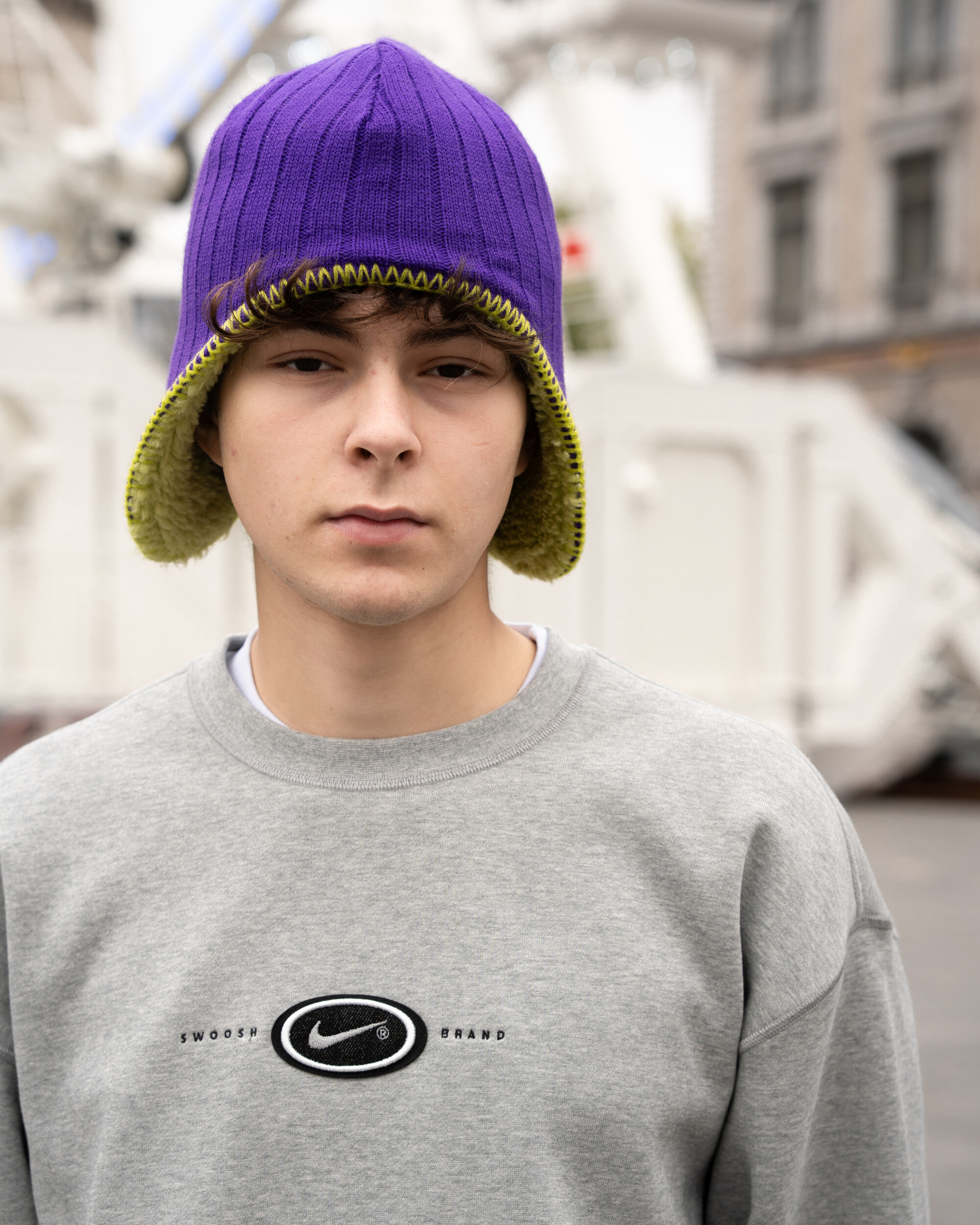Nike SB Crewneck Fleece Koston Grey  Heather
