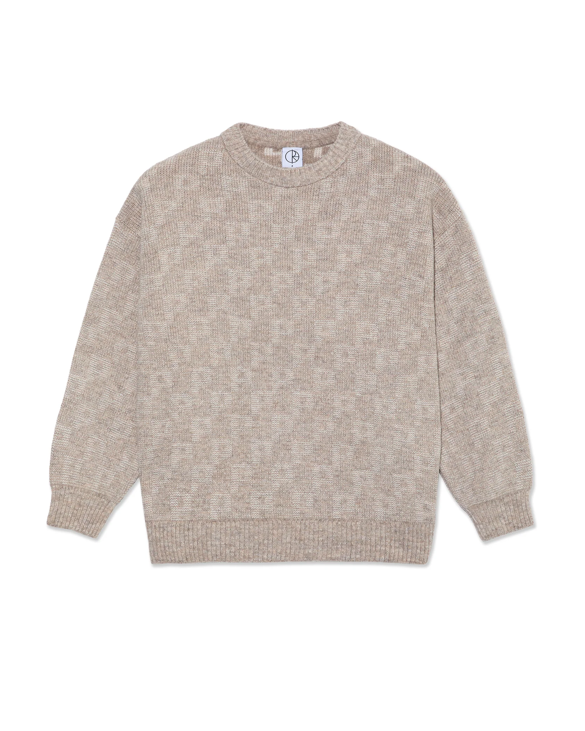 Polar George sweater P pattern - Sand