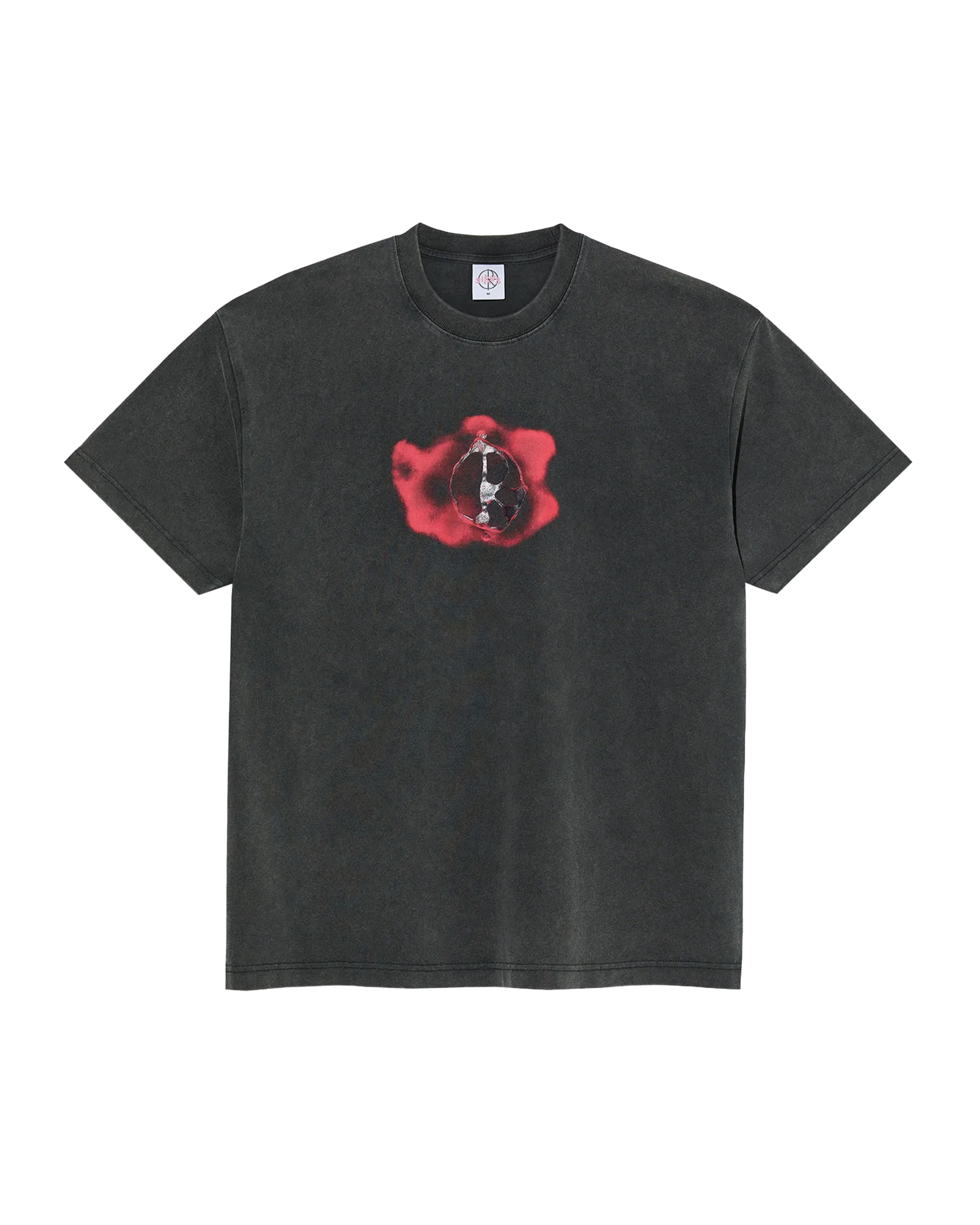 Polar Metal Logo T-shirt - Silver Black