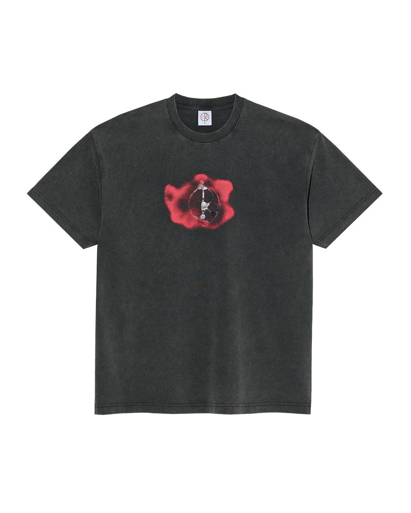 Polar Polar Metal Logo T-shirt - Silver Black