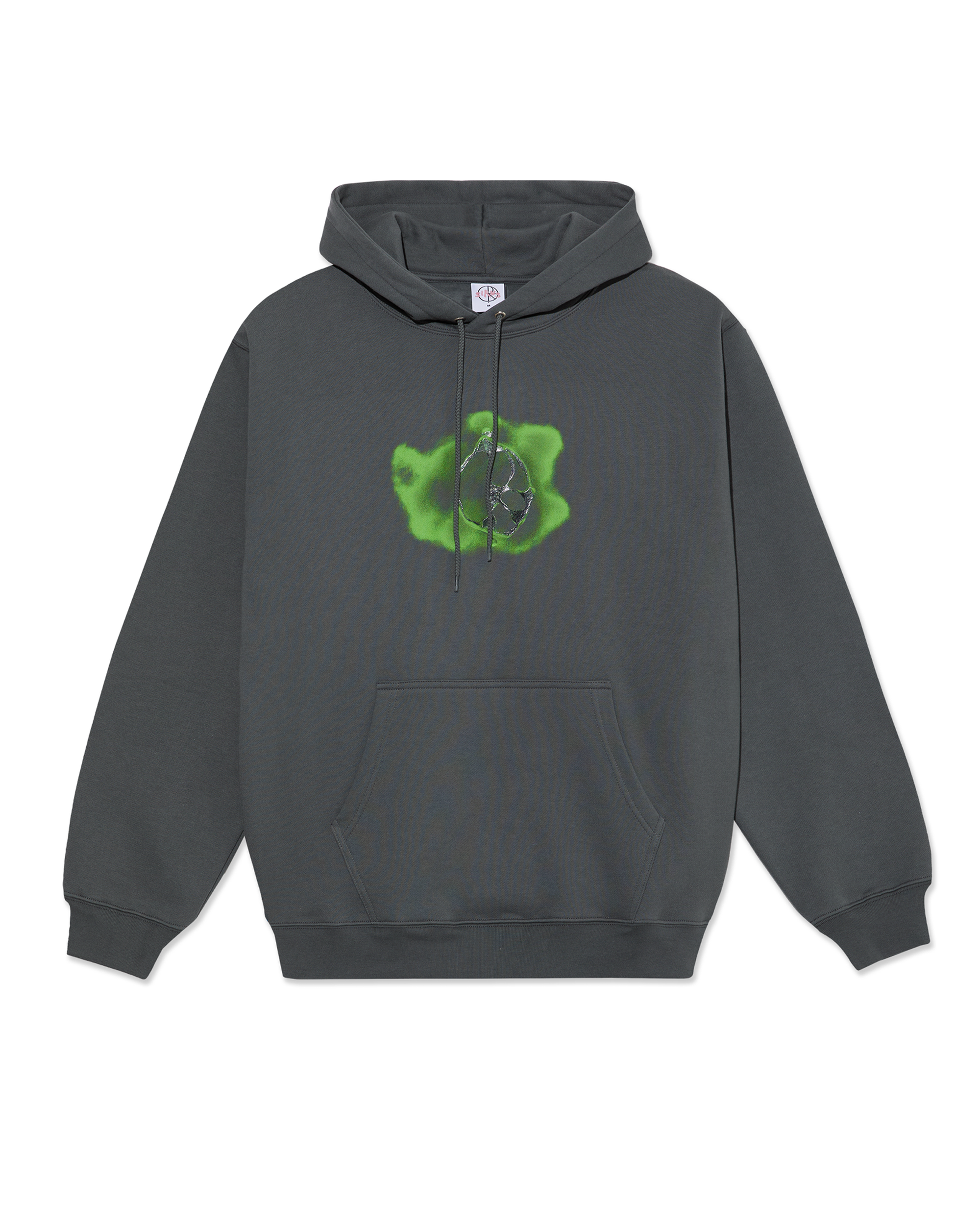Polar Dave Hoodie Metal Logo - Graphite