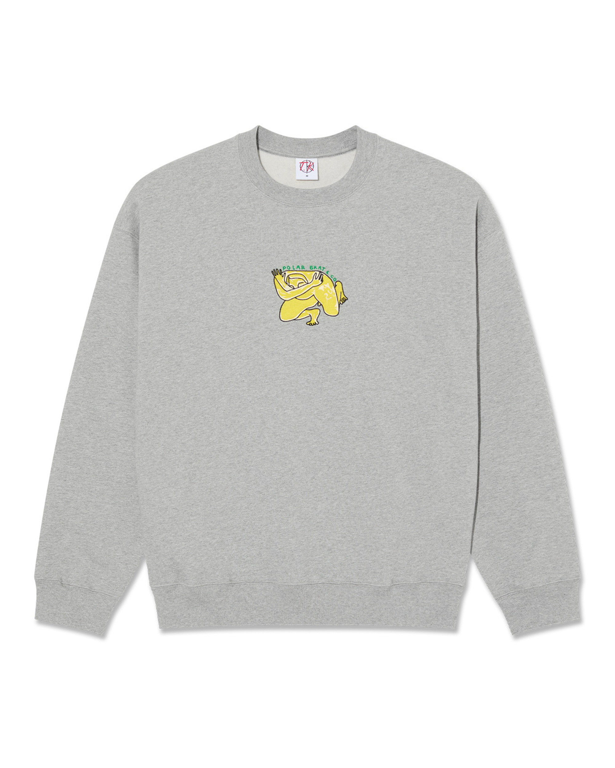 Polar Shy Bow Dave Crewneck - Heather Grey