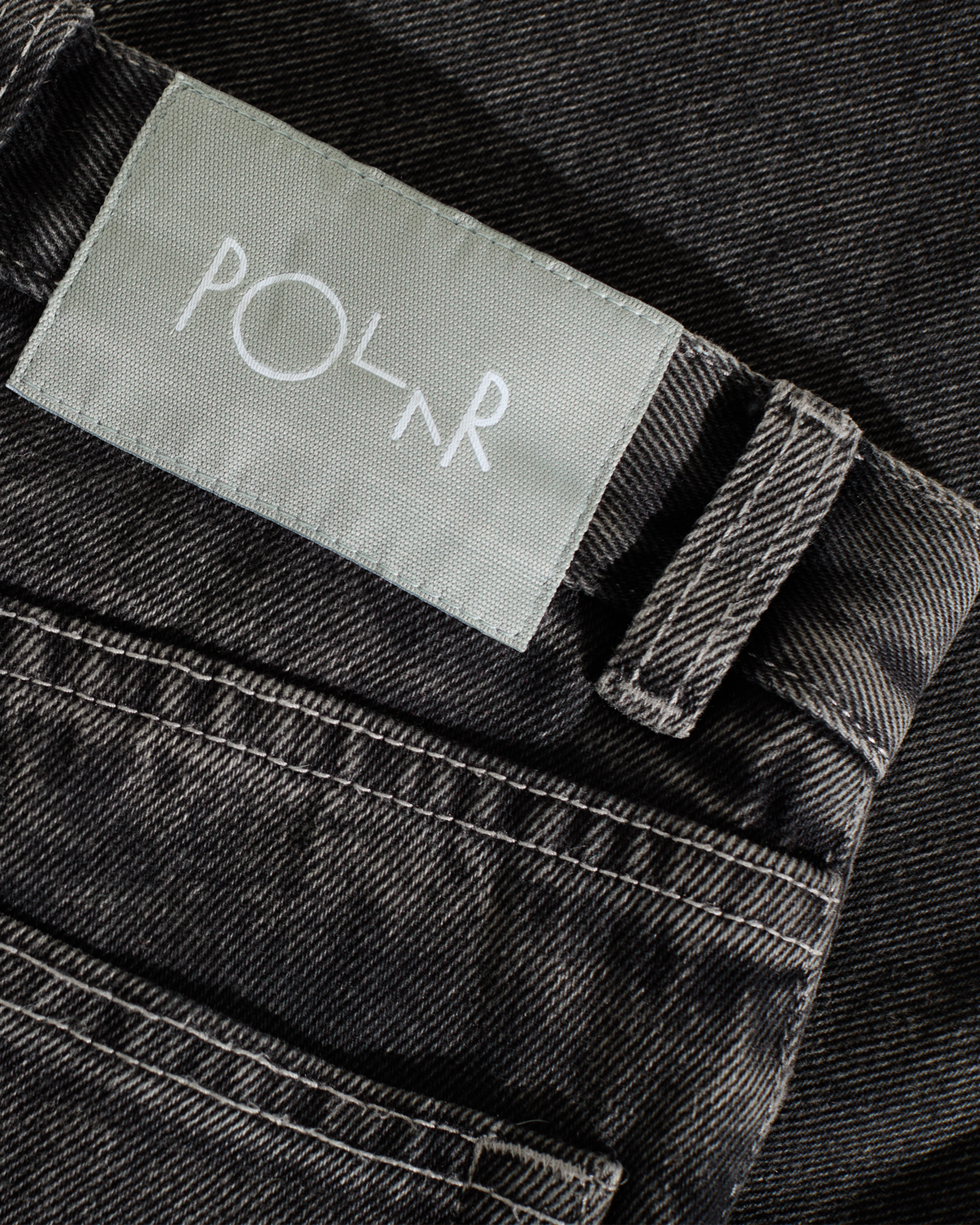 Polar 89! Pants - Silver Black