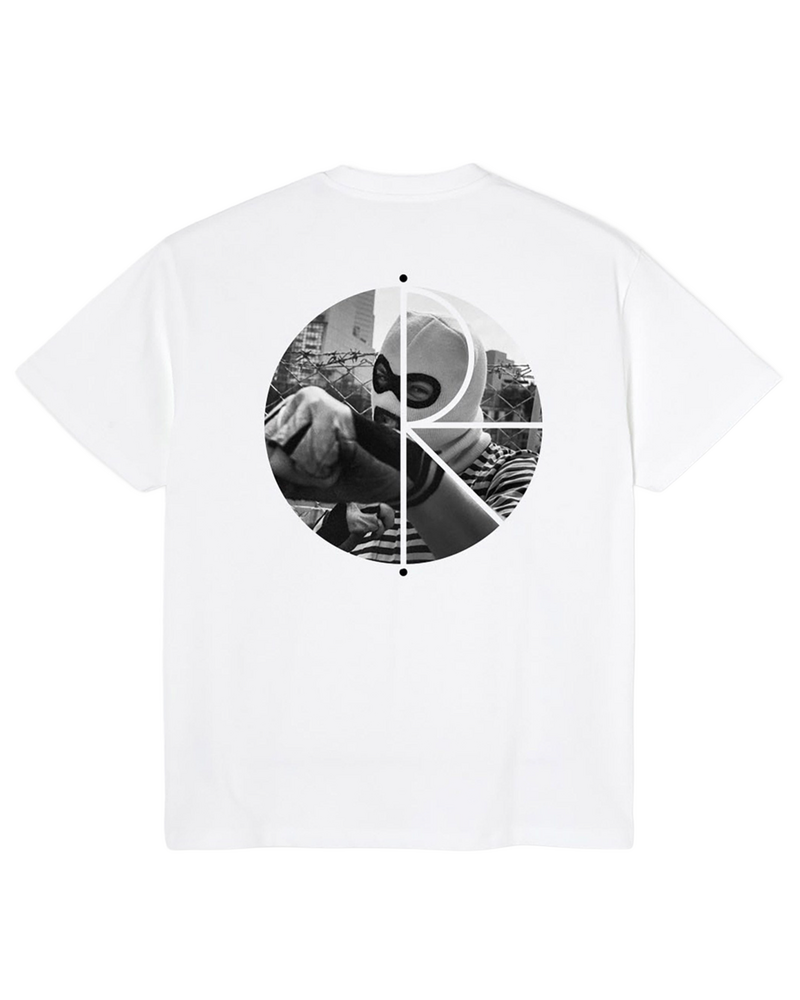 Polar Polar Fill Logo KlezTee White