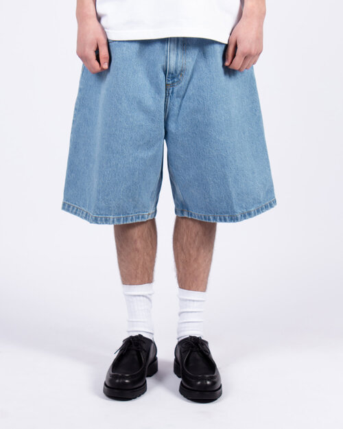 Carhartt WIP Carhartt WIP Brandon Short - Blue Stone Bleached