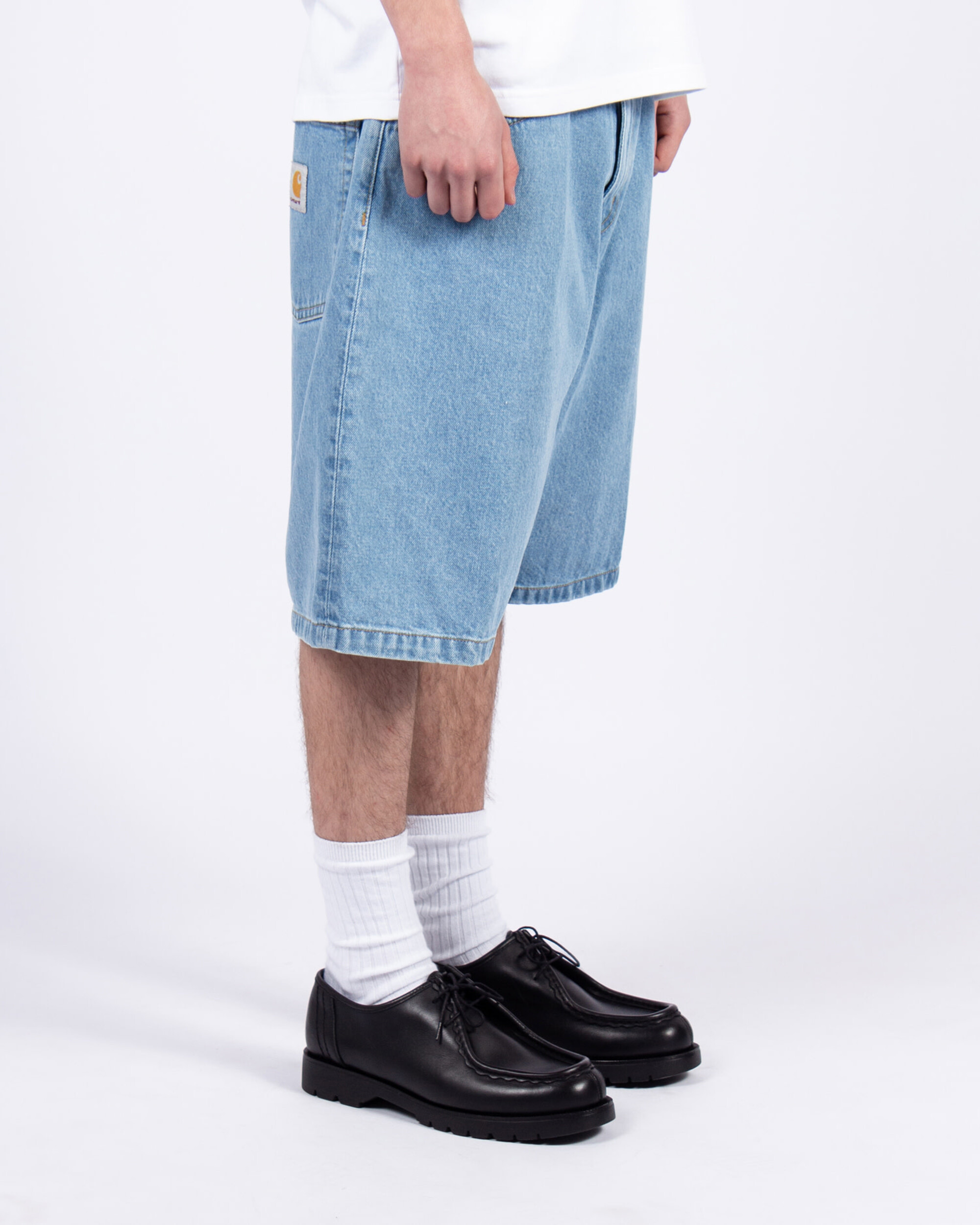 Carhartt WIP Brandon Short - Blue Stone Bleached