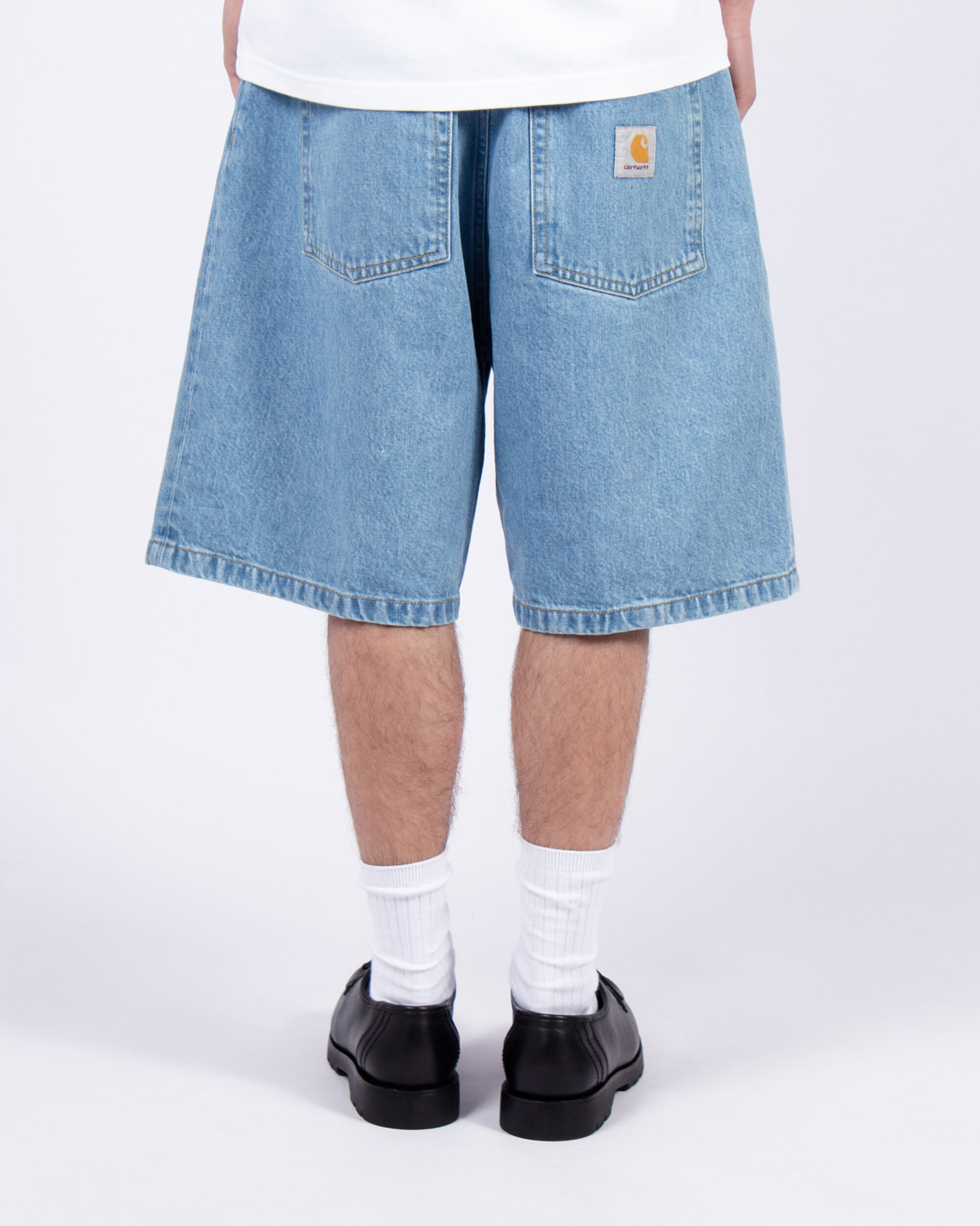 Carhartt WIP Brandon Short - Blue Stone Bleached