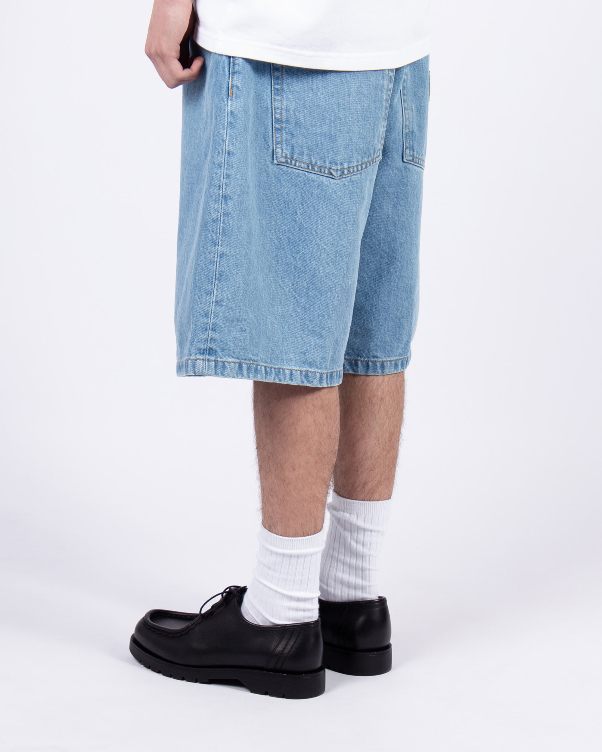 Carhartt WIP Brandon Short - Blue Stone Bleached