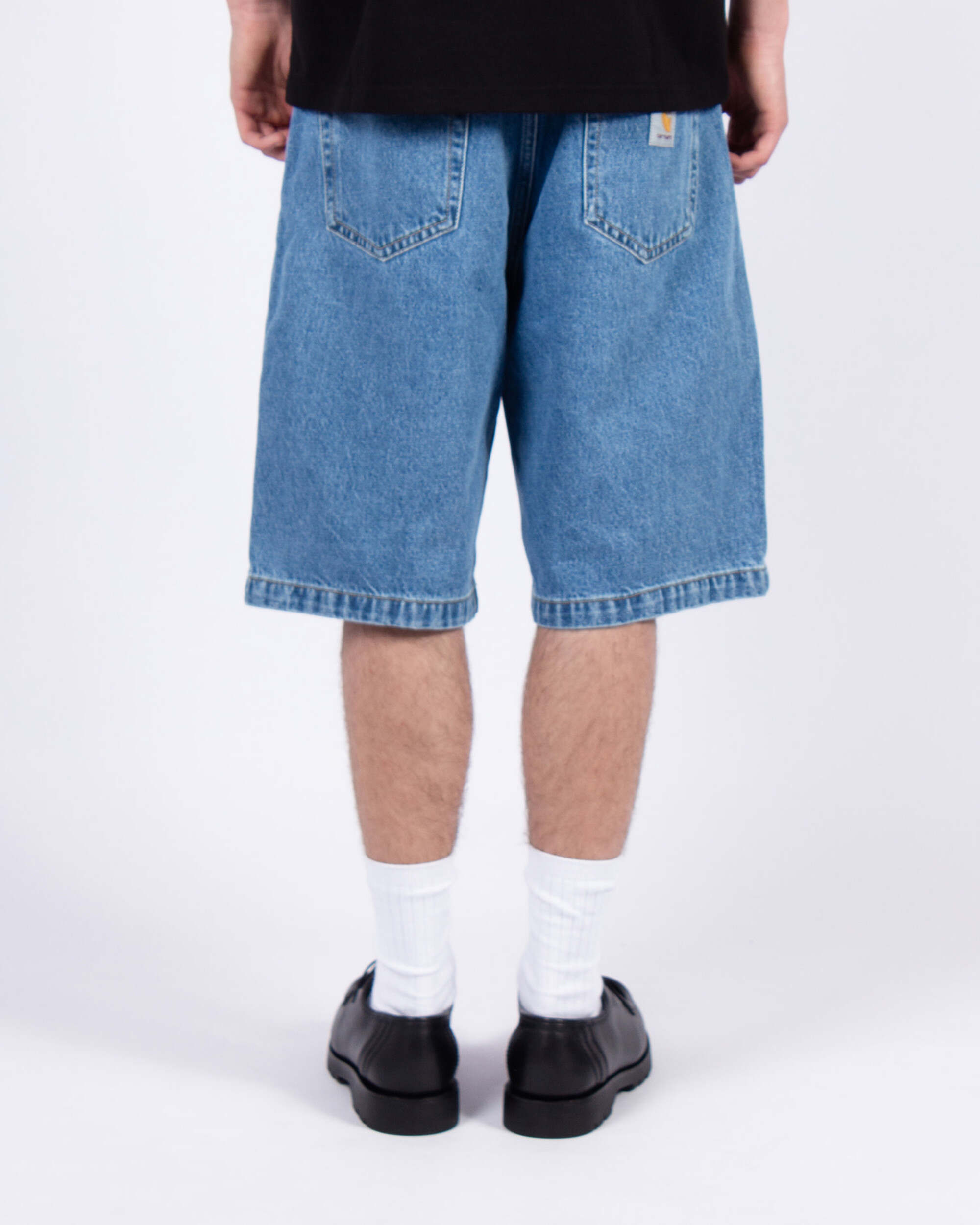 Carhartt WIP Landon Short - Blue Heavy Stone Wash