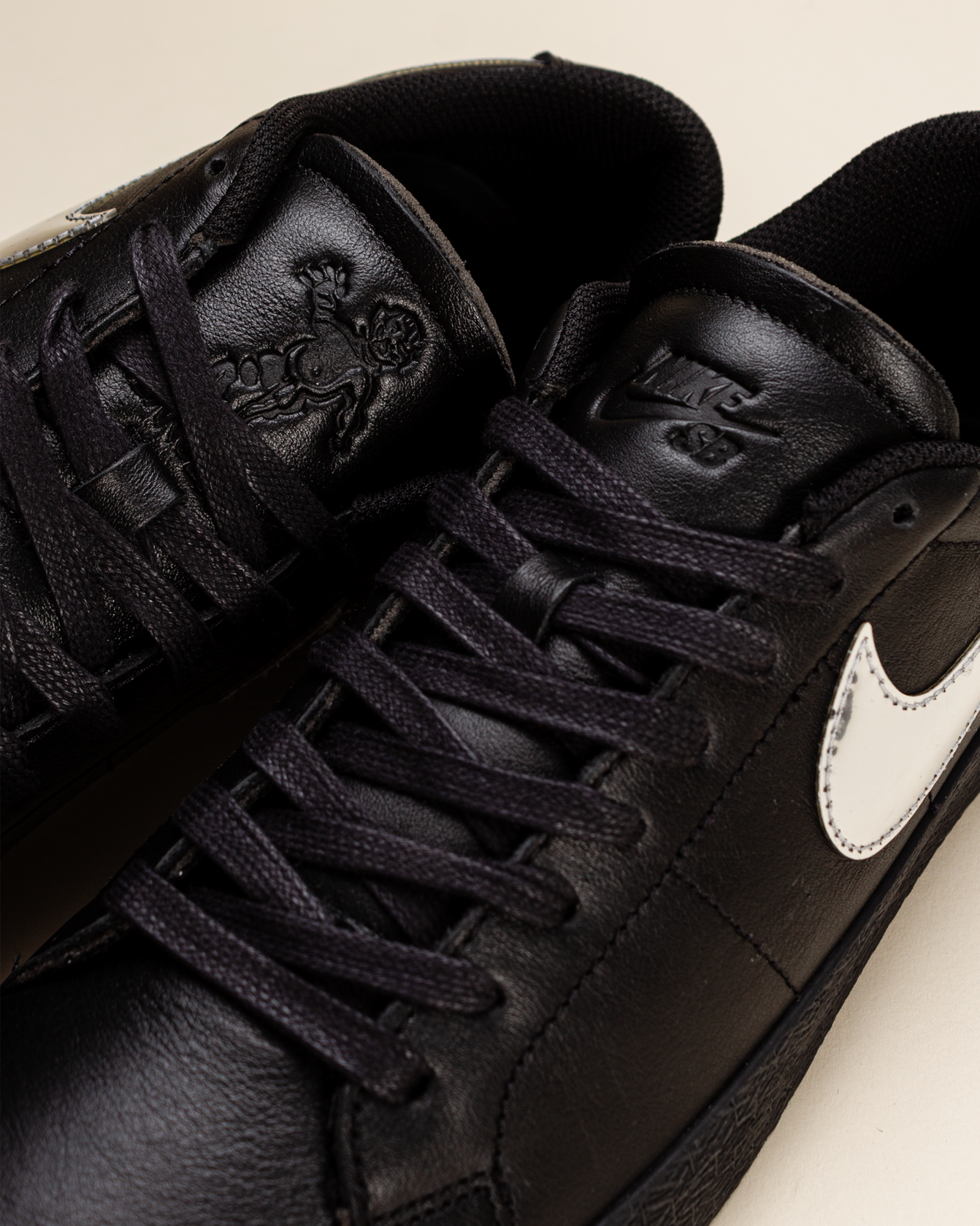 Nike SB x Dancer Blazer Low Black/Metallic Silver/Black