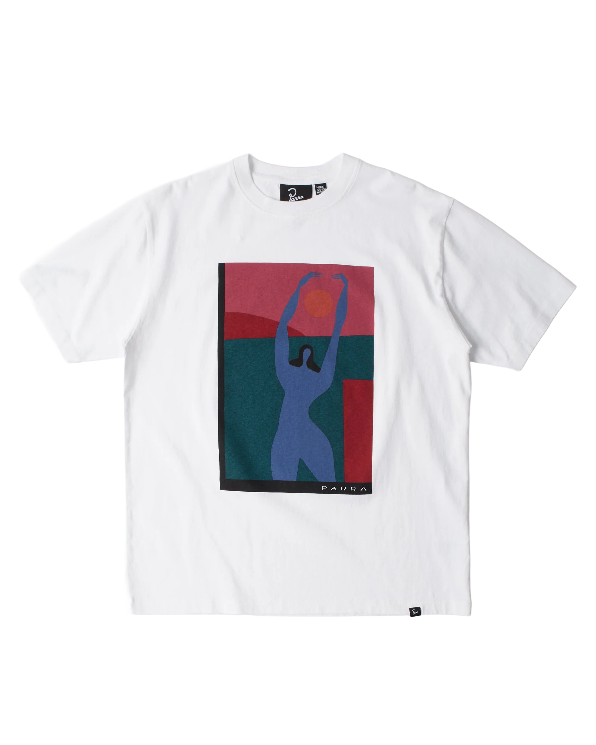 Parra Protect the sun t-shirt - White