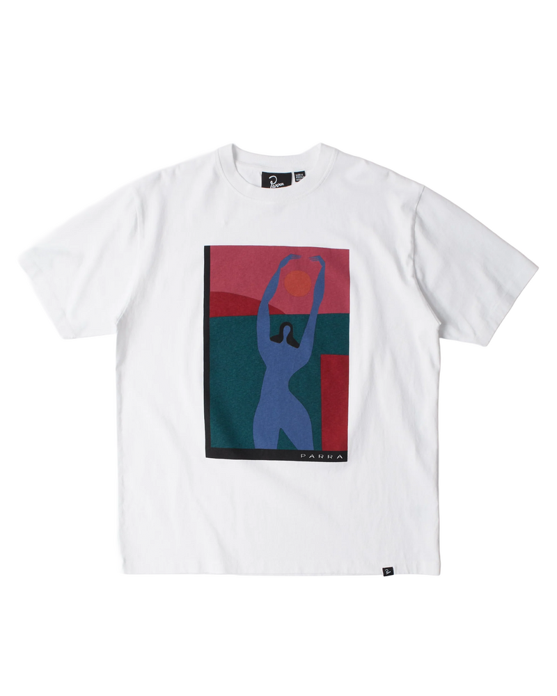 Parra Parra Protect the sun t-shirt - White